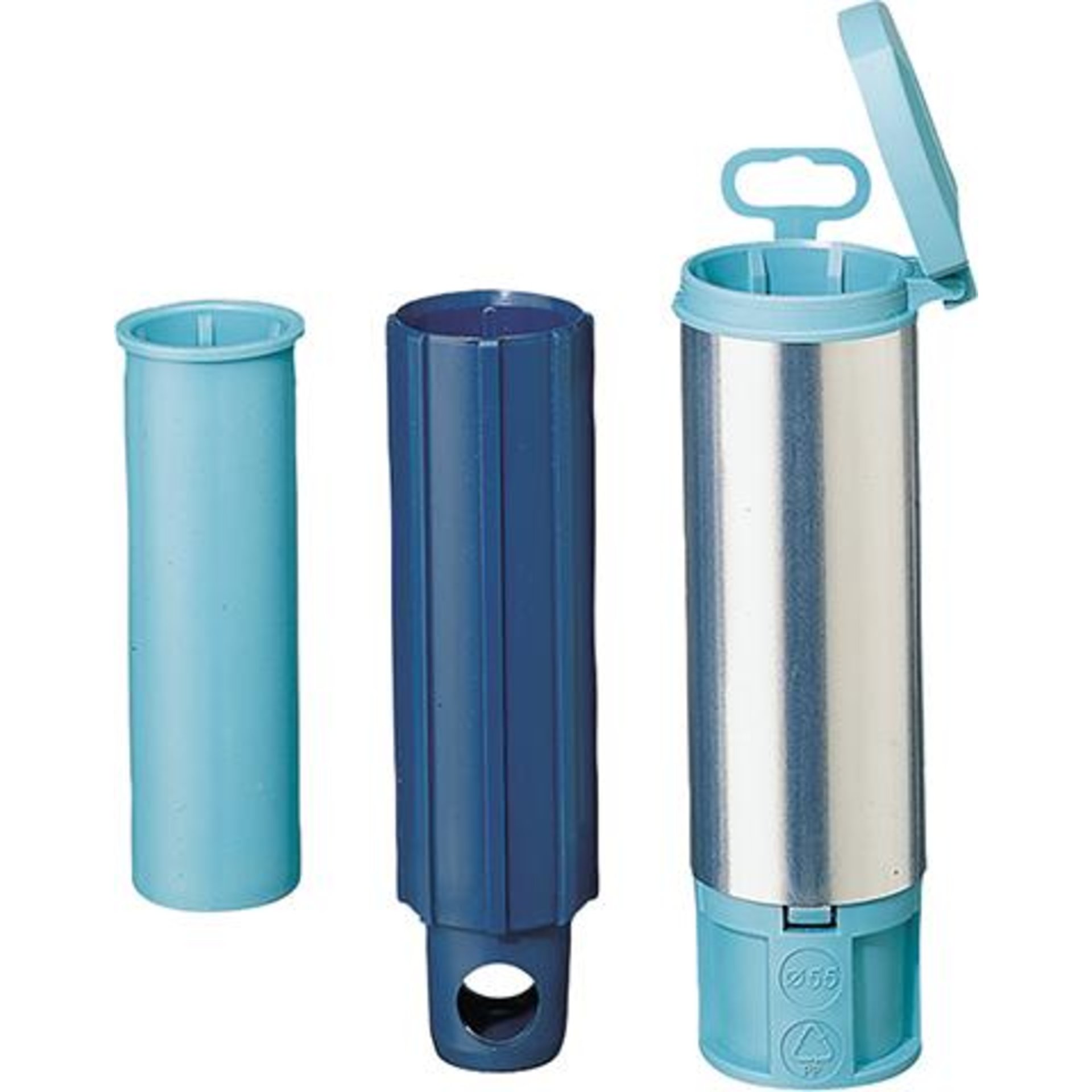 Bodenhülse Aluminium 55/50/40 mm Blome