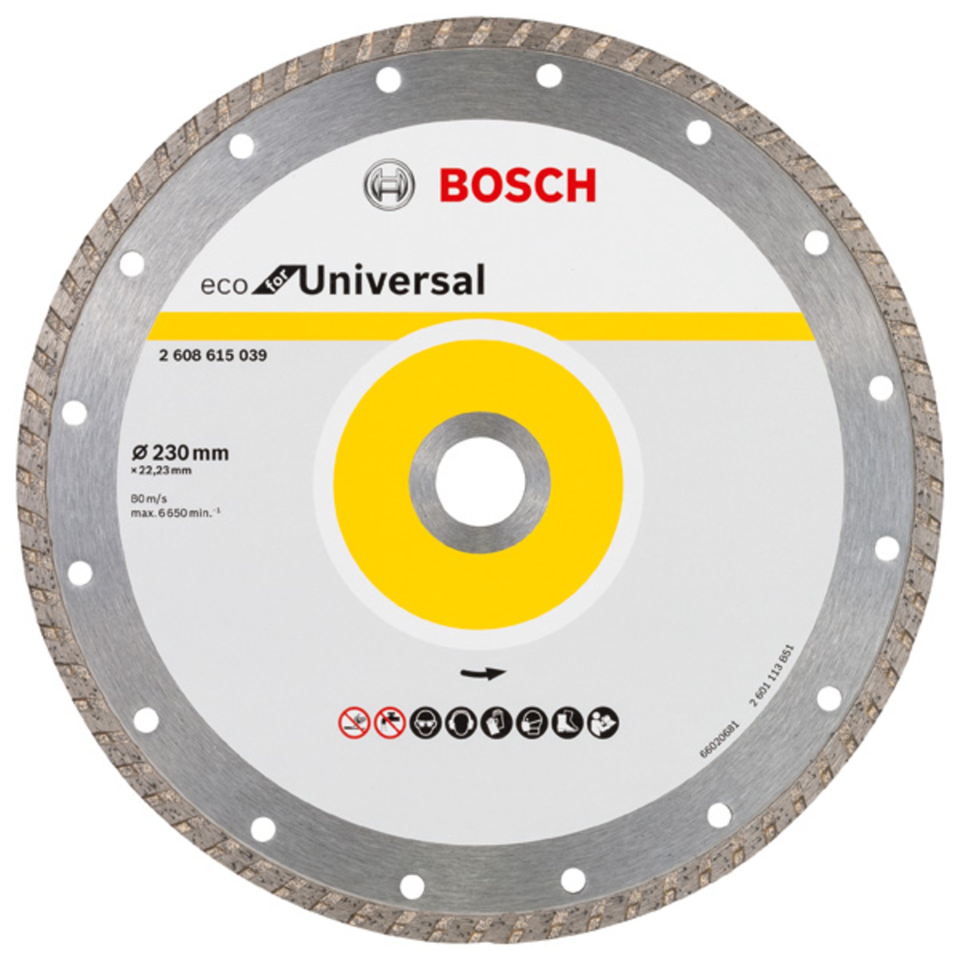 Diamanttrennscheibe Turbo Eco For Universal, 230 mm
