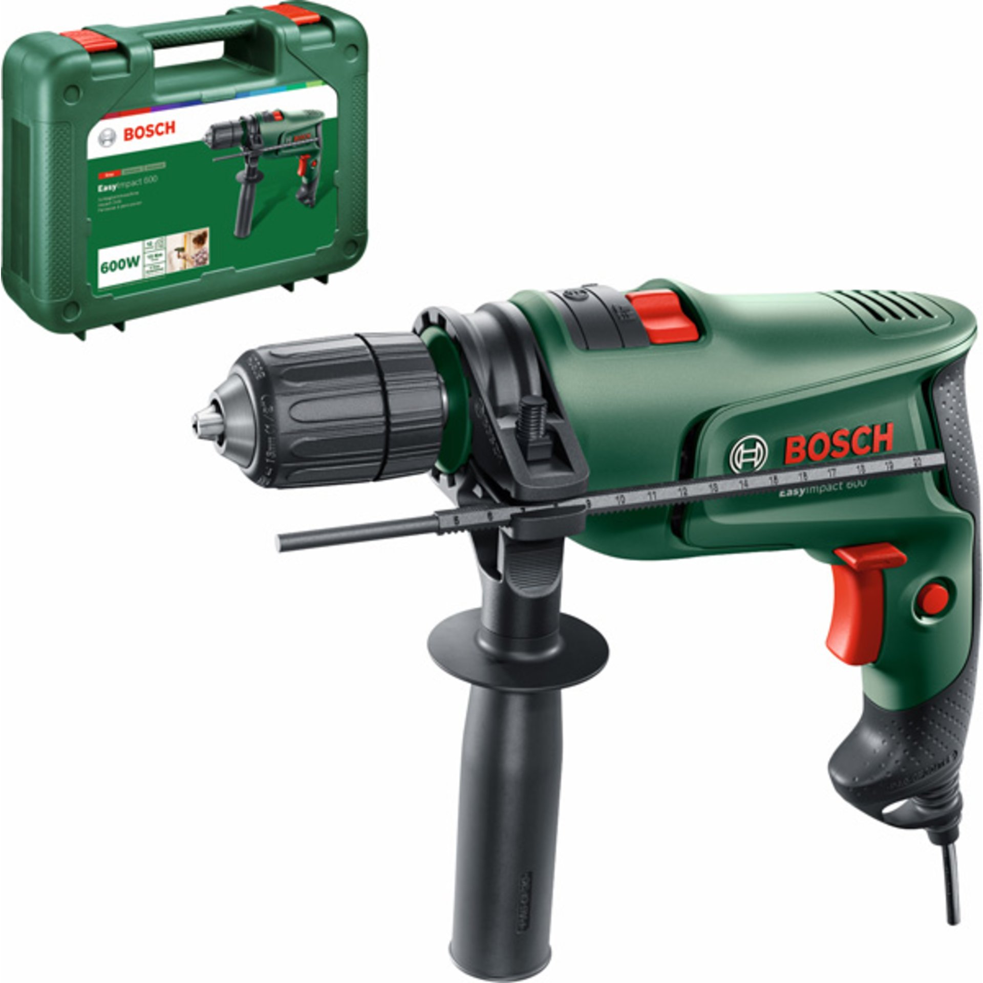 Schlagbohrmaschine EasyImpact 600 in Tragekoffer