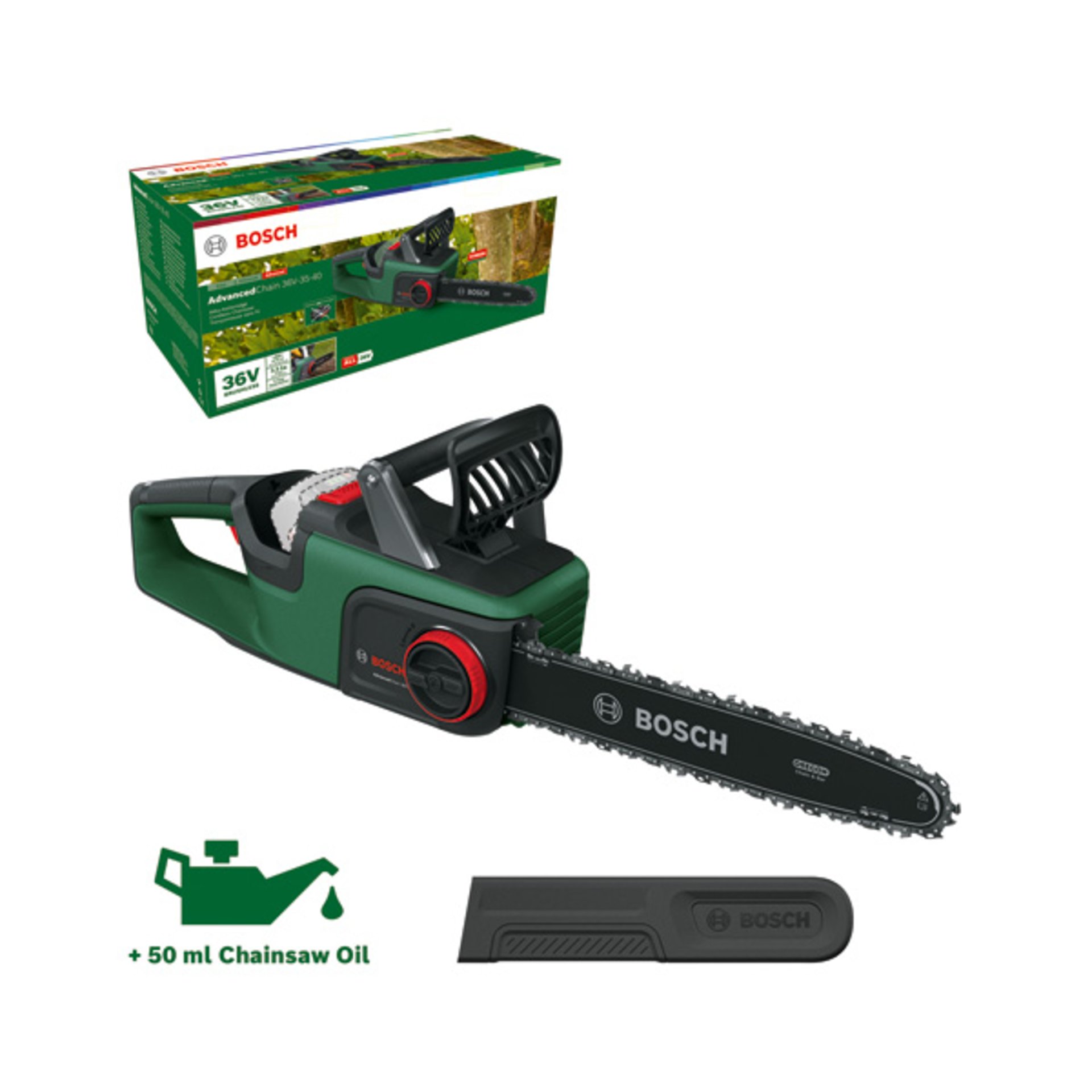 Akku-Kettensäge AdvancedChain 36V-35-40