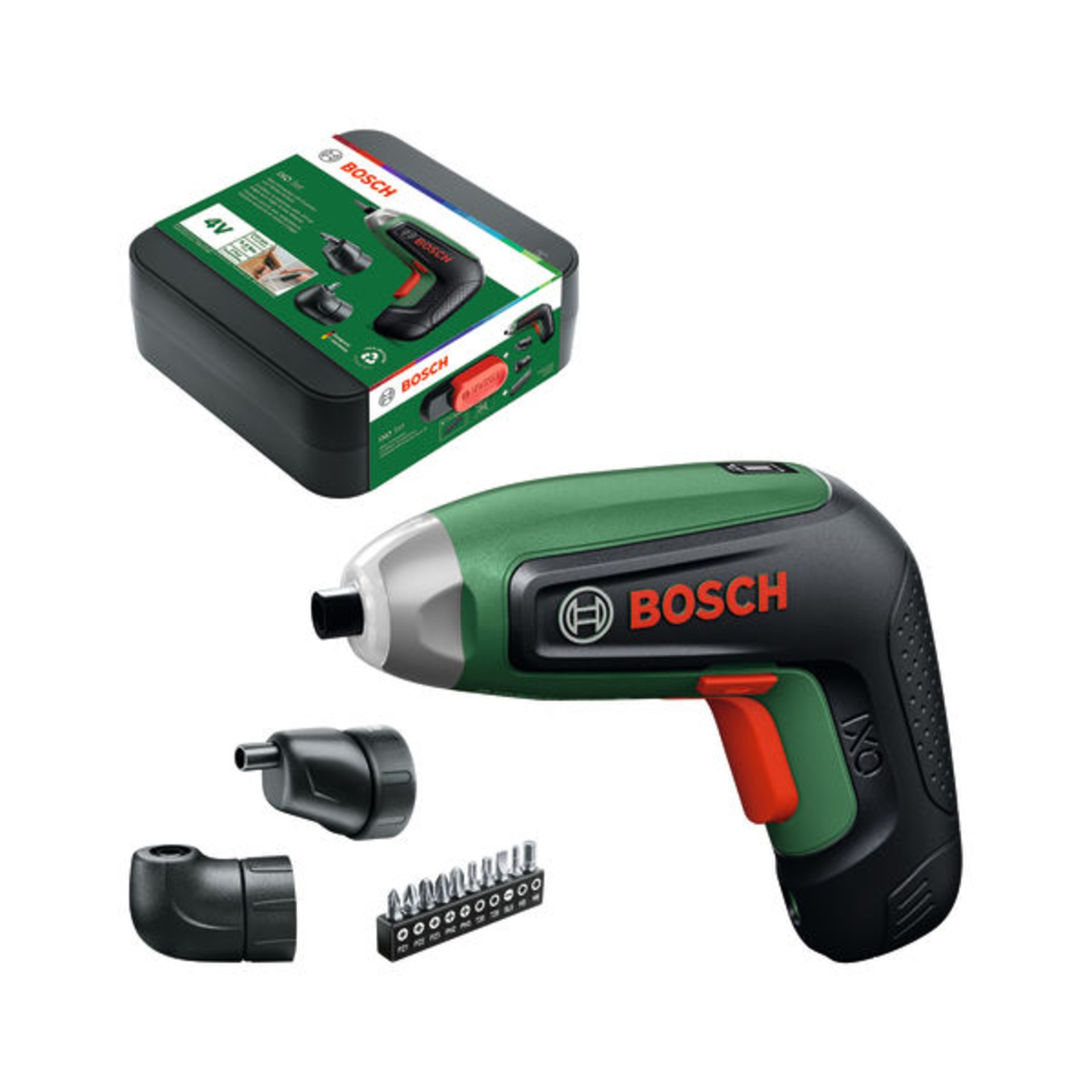 Schrauber IXO 8-Set, 1 x Akku BA 4V 2.0Ah, Aufbewahrungsbox