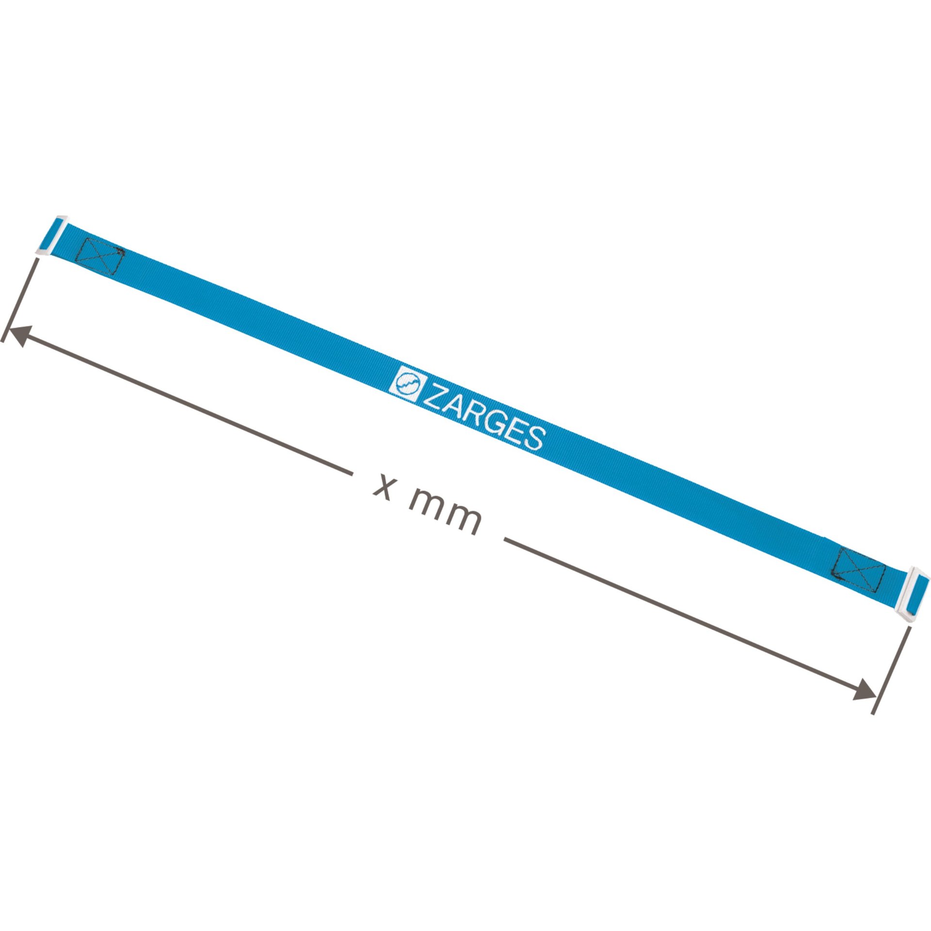 Spreizsicherung 1345 mm mit 3 Laschen