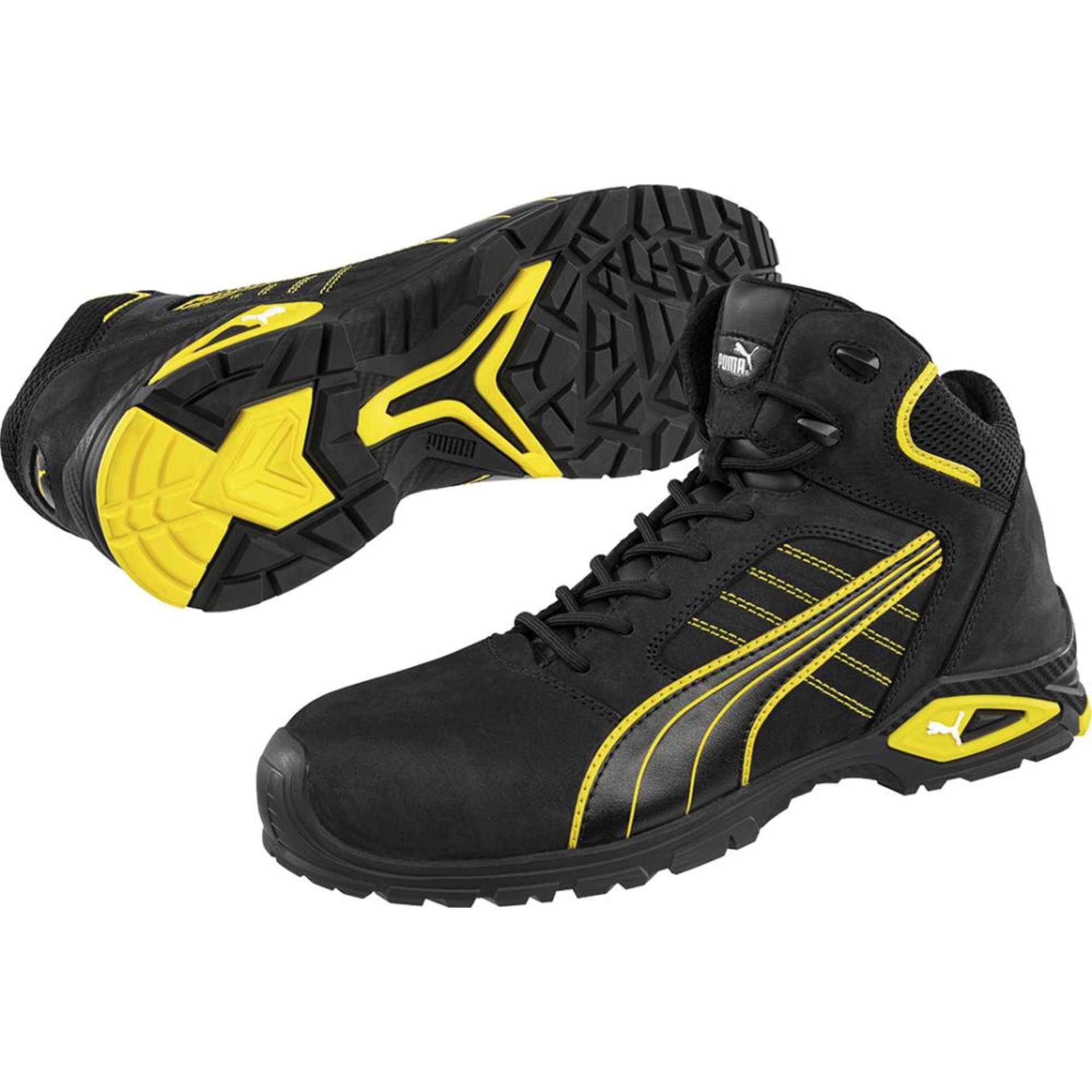 Schnürstiefel 632240, S3, Gr. 39 Puma