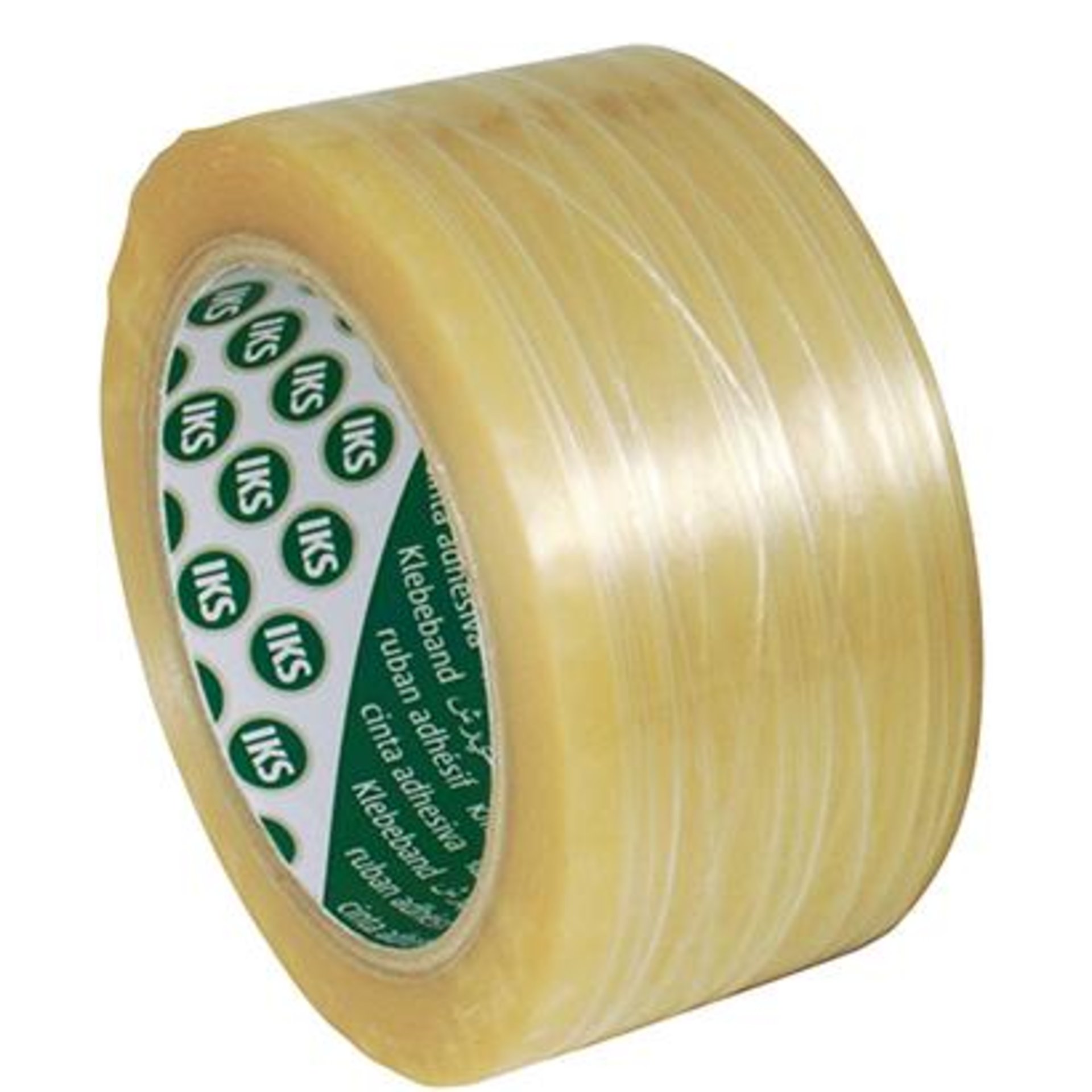 PVC-Packband 66m x 50mm transpar., fadenverstärktNaturkautschukkleber Gerlinger