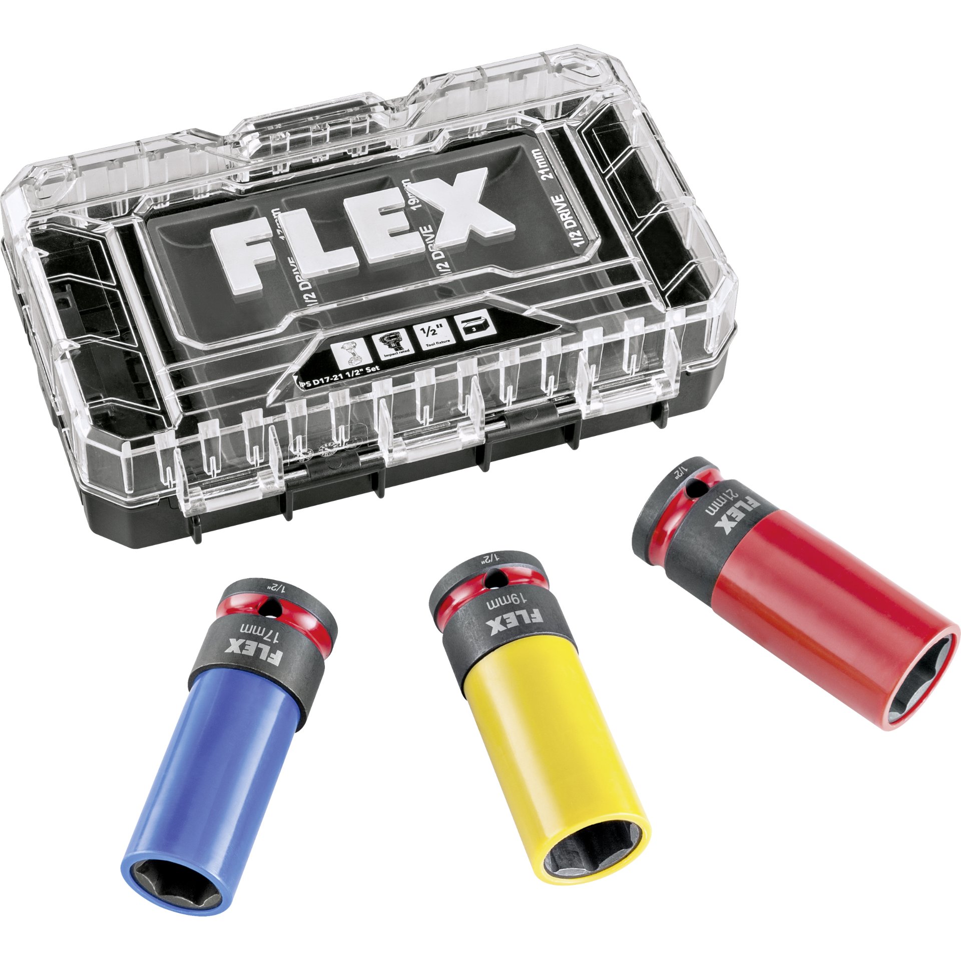 Schlagnuss-Set IPS D17-21 1/2“ Set