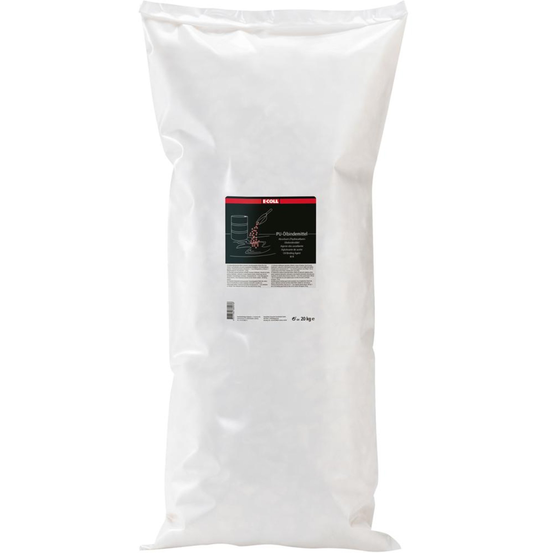 Ölbindemittel Tonerdebas.20kg Sack, rötlich E-COLL