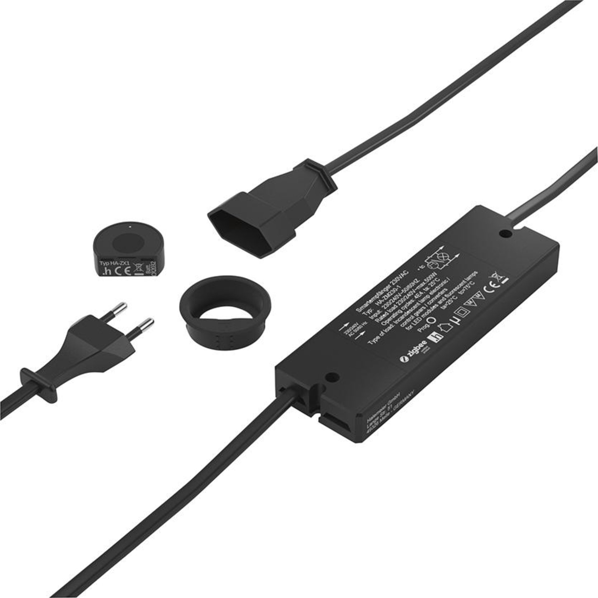 X-Mitter Smart Fernbed. incl. Einbauring, Zigbee