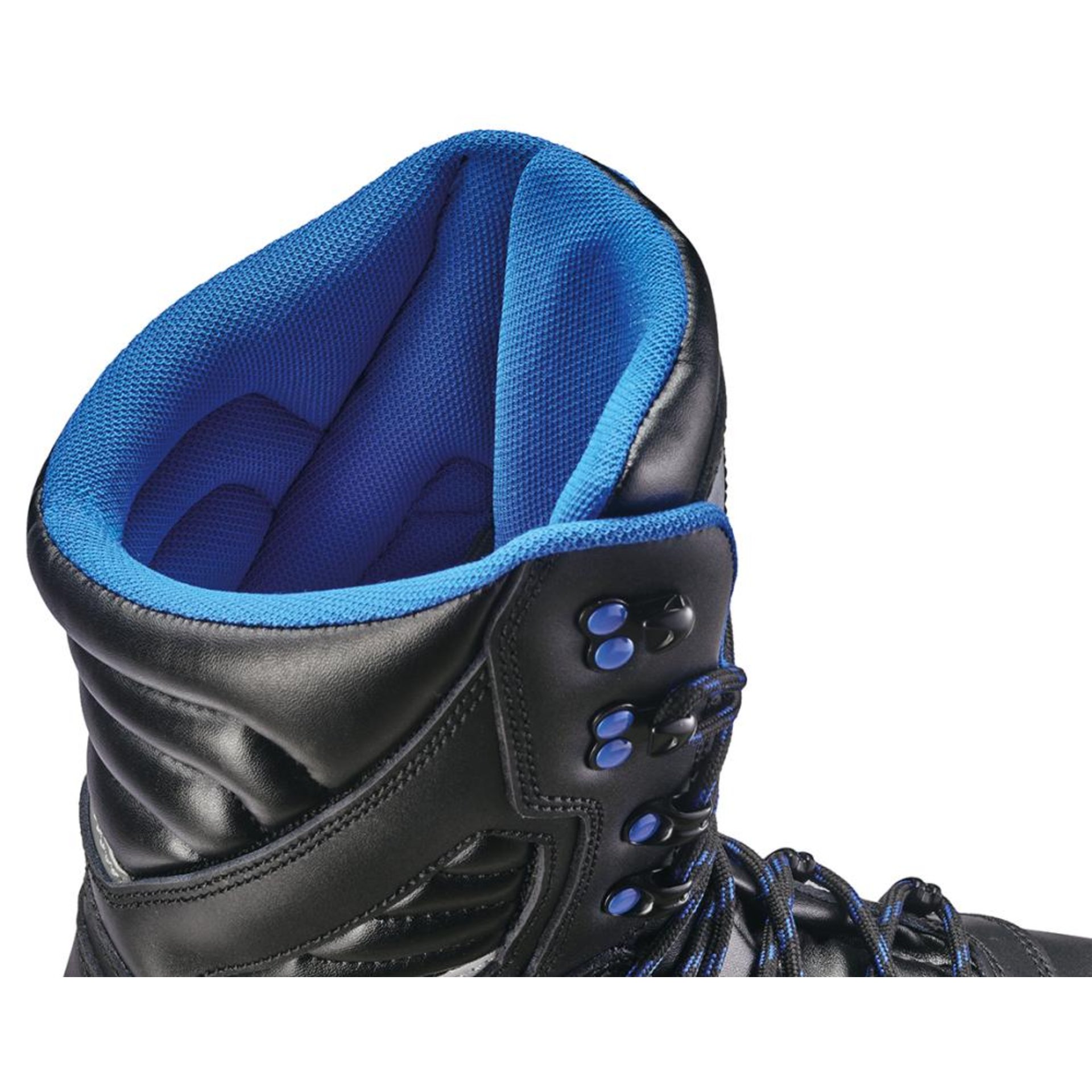 Hochstiefel TORGAU Schwarz/blau, S3S SR ESD Gr. 36 CRAFTLAND