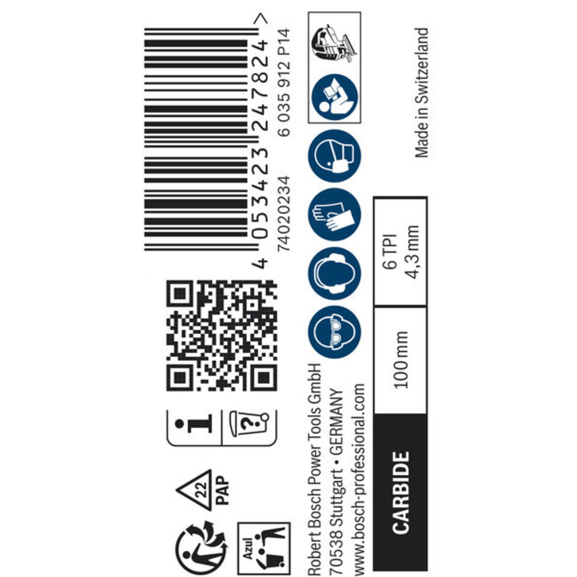 EXPERT Fiber Plaster T141HM Stichsägeblatt, 10-tlg.