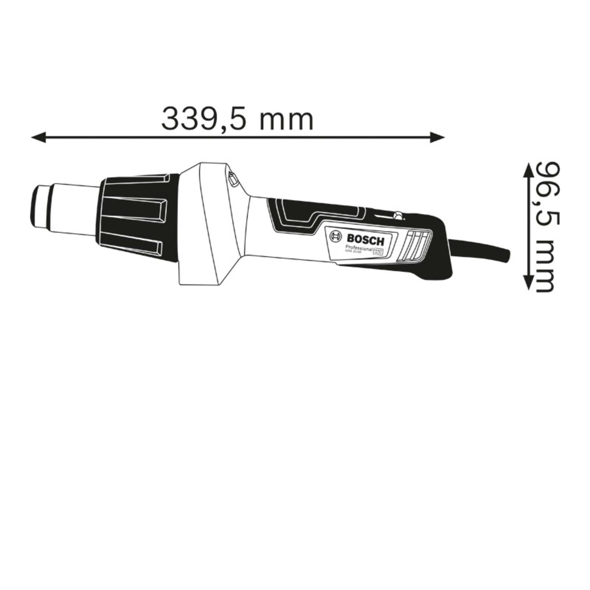 Heißluftgebläse GHG 20-60