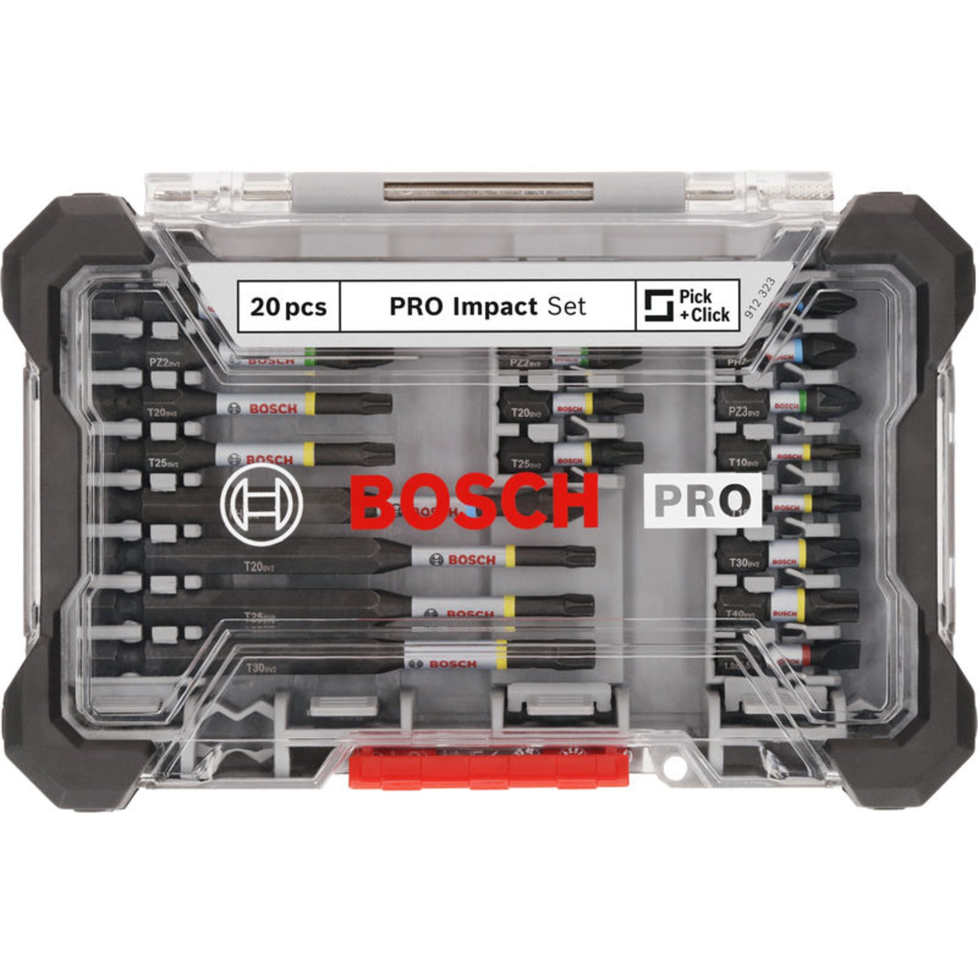 PRO Impact Schrauberbit Set, 20-tlg.