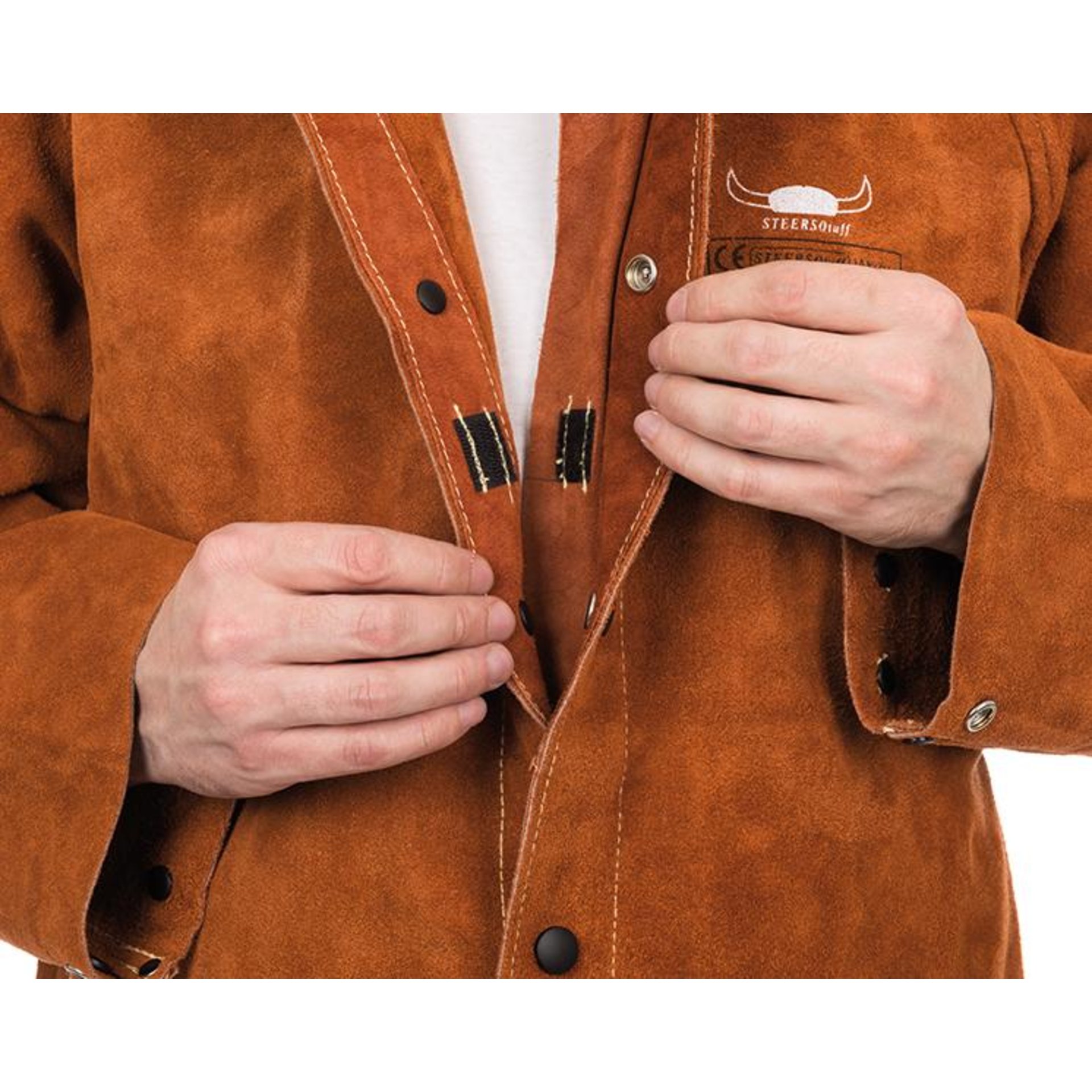 Schweißerlederjacke Nr. E44-7300 Gr. 2XL WELDAS