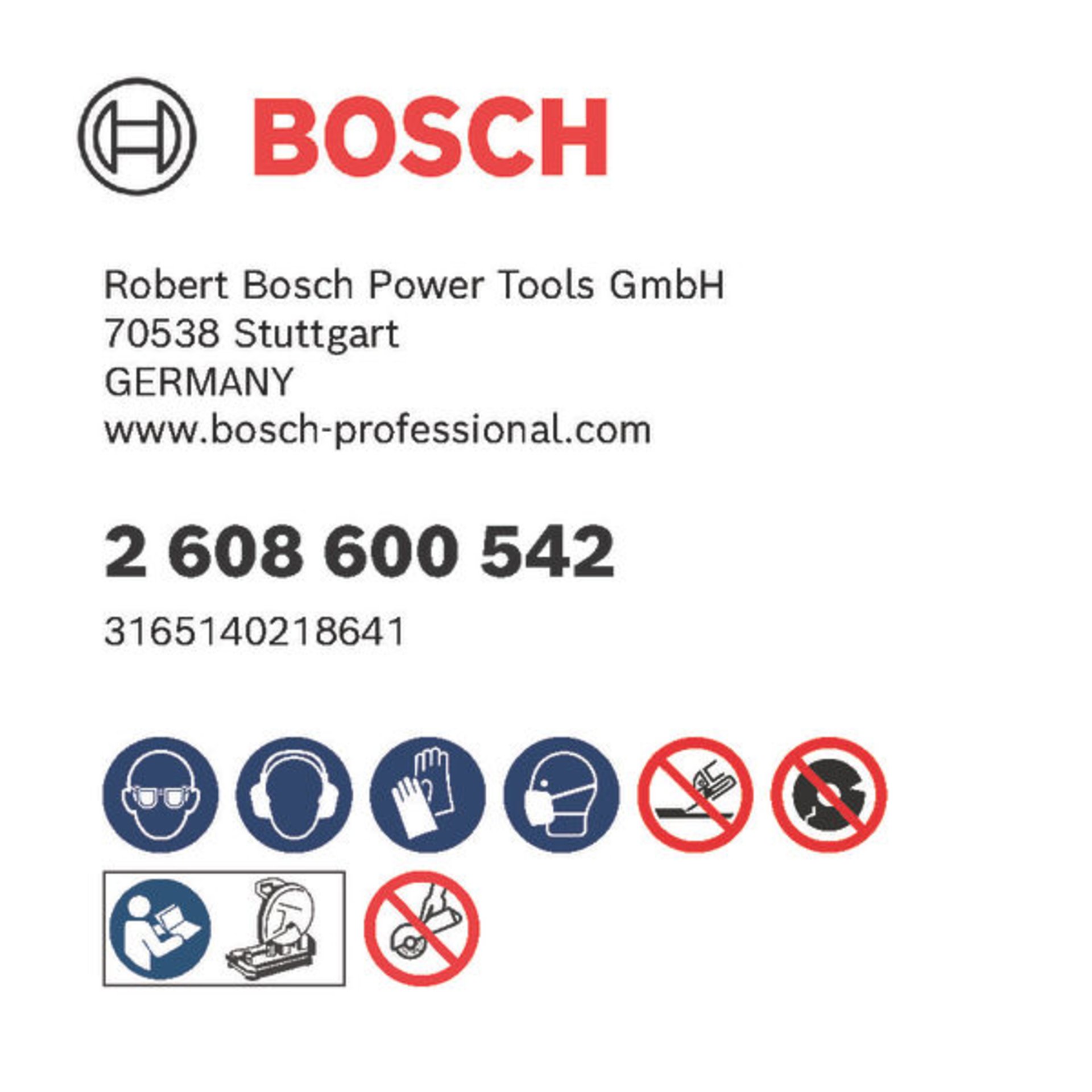 PRO Metal Gebundene Trennscheibe, 300 x 2,8 x 25,4 mm
