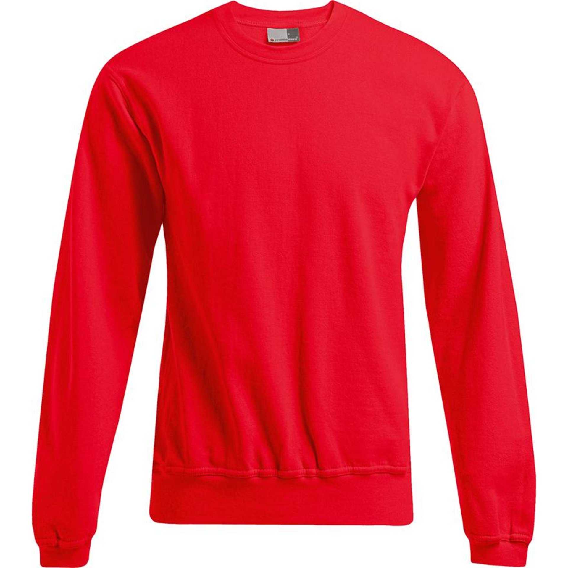 Sweatshirt, Gr. 2XL, feuerrot Promodoro