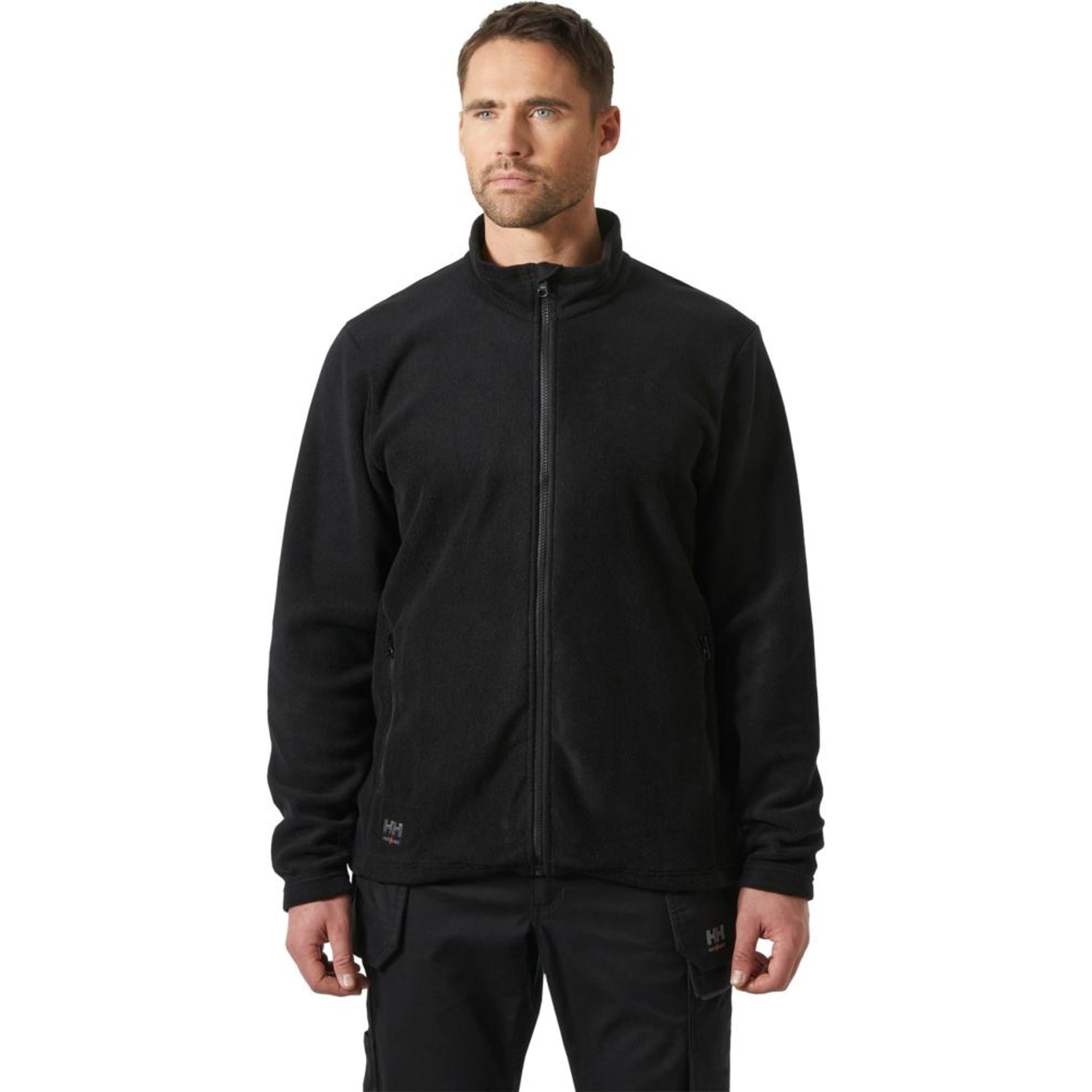 Fleecejacke Manchester 2.0, Zip-in, schwarz,Gr.2XL Helly Hansen