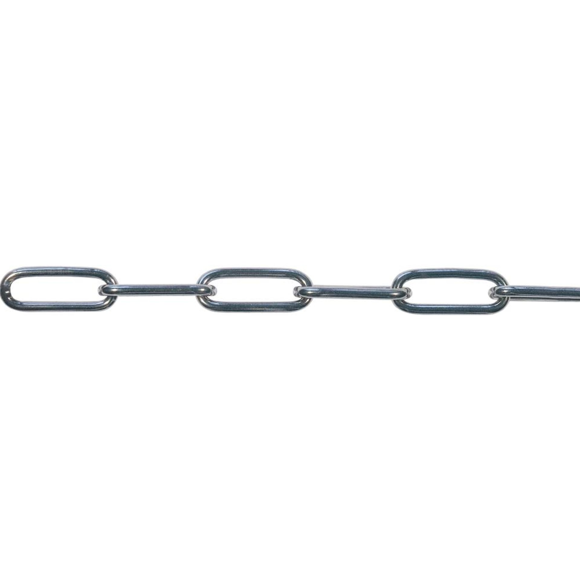 Schweißkette, DIN 5685, Form C, langgliedrig, Edelstahl 1.4301