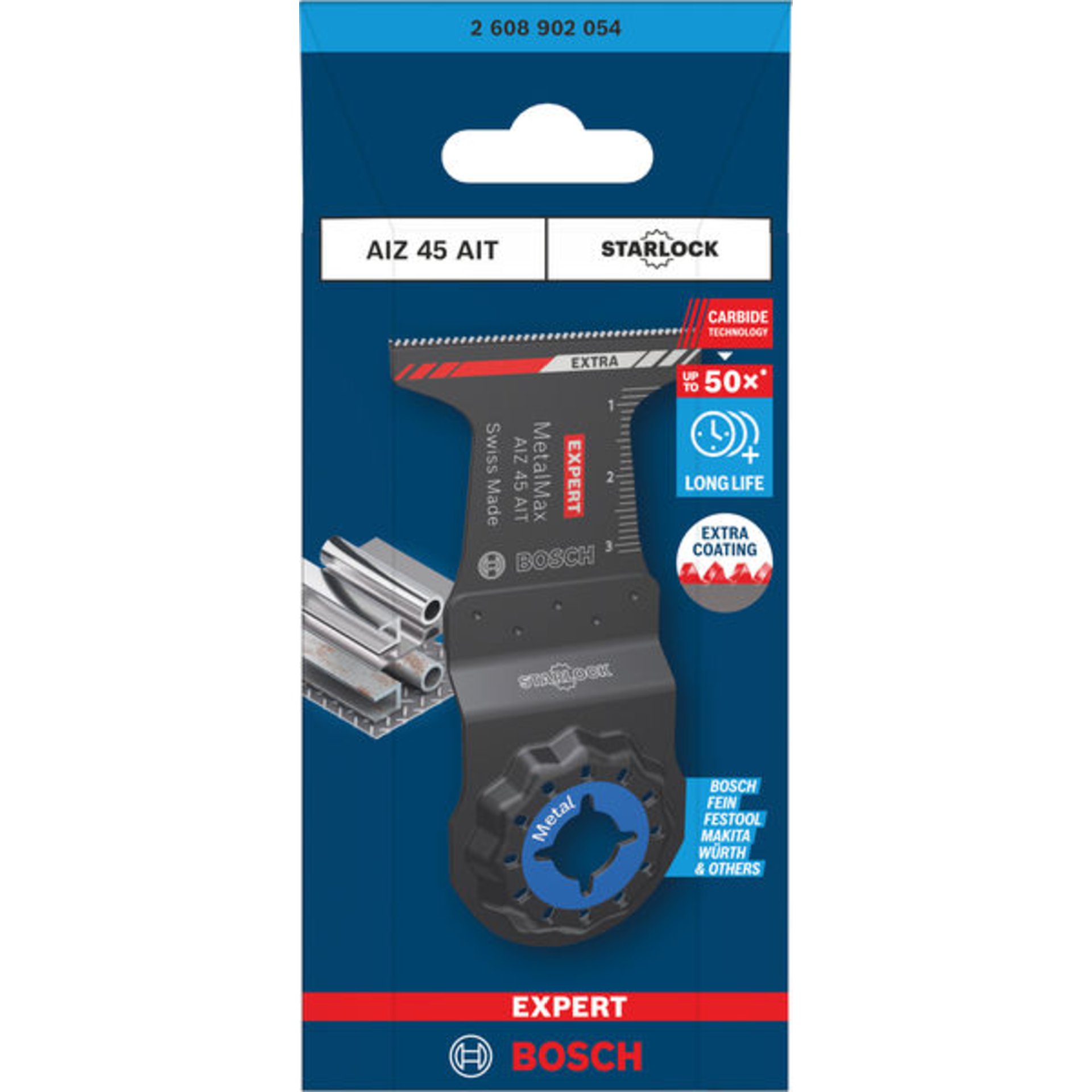 EXPERT AIZ 45 AIT MetalMax Tauchsägeblatt, 45 x 35 mm