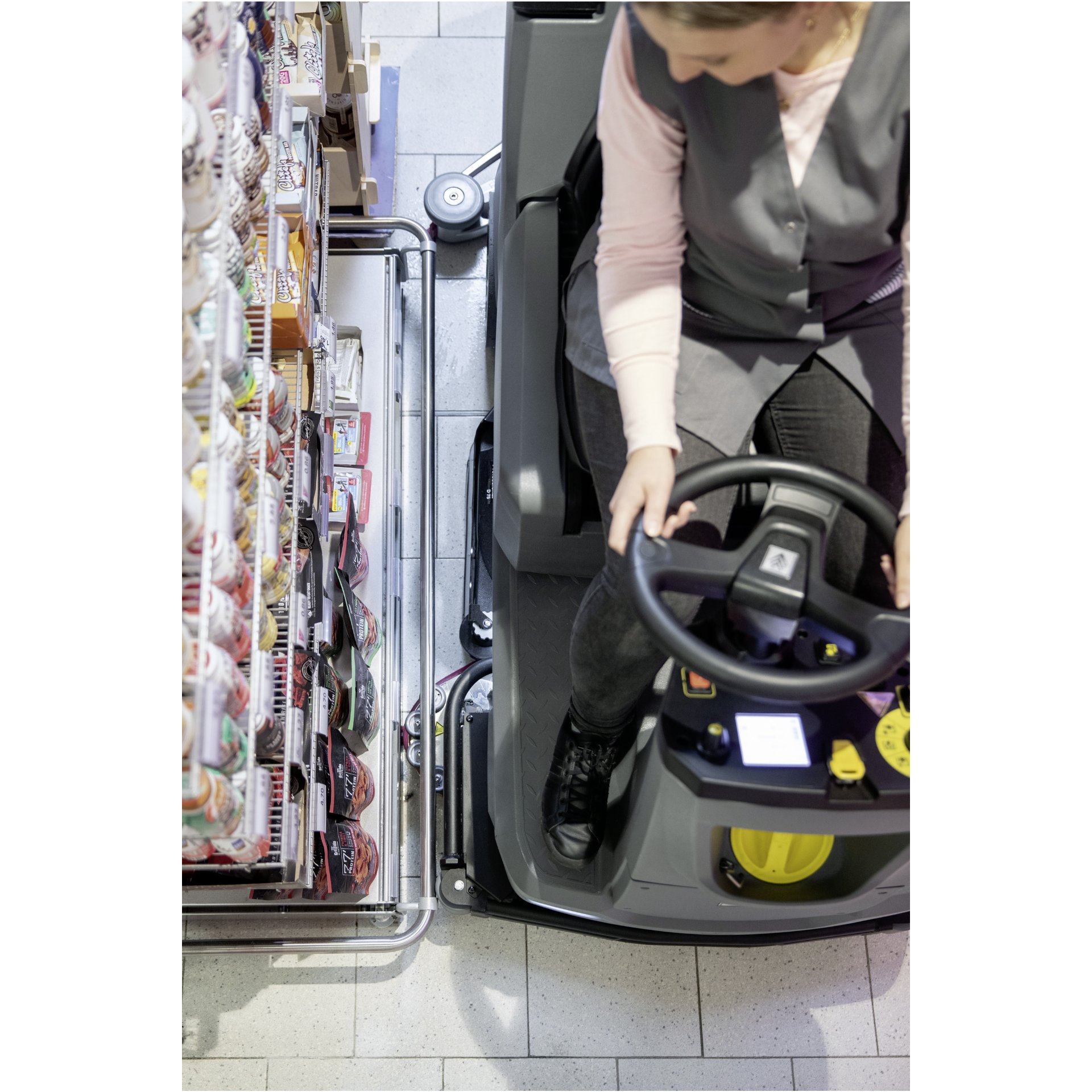 Kärcher Aufsitz-Scheuersaugmaschine B 110 R Bp Pack 170Ah Dose+D75