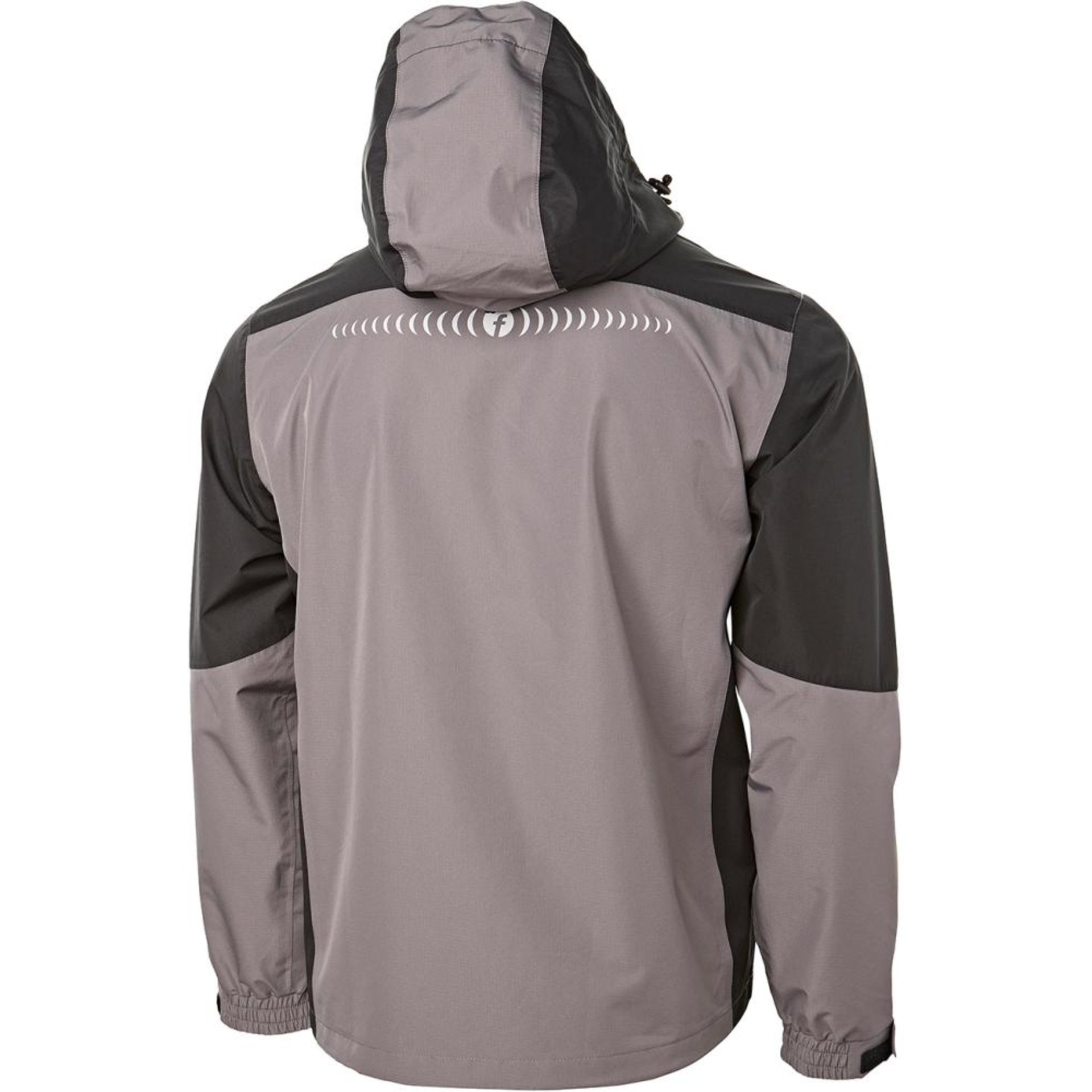 Regenjacke Plus grau/schwarz Gr. 2XL Fortis Elements