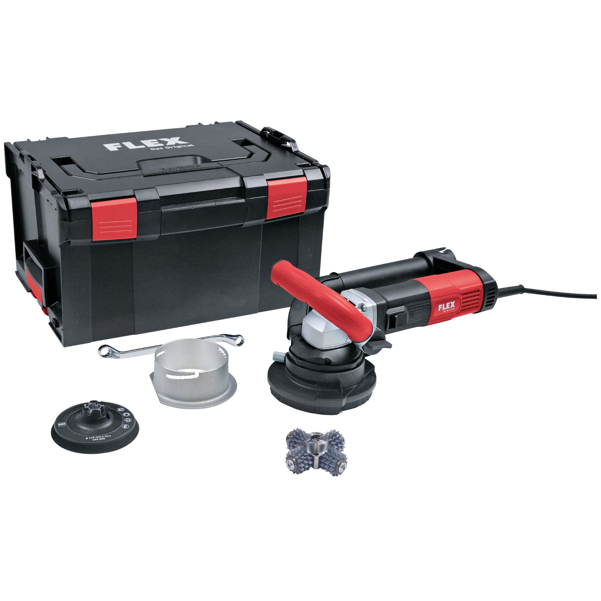 RETECFLEX, das Universalwerkzeug zum Sanieren, Renovieren und Modernisieren RE 16-5 115 Kit, FK-S
