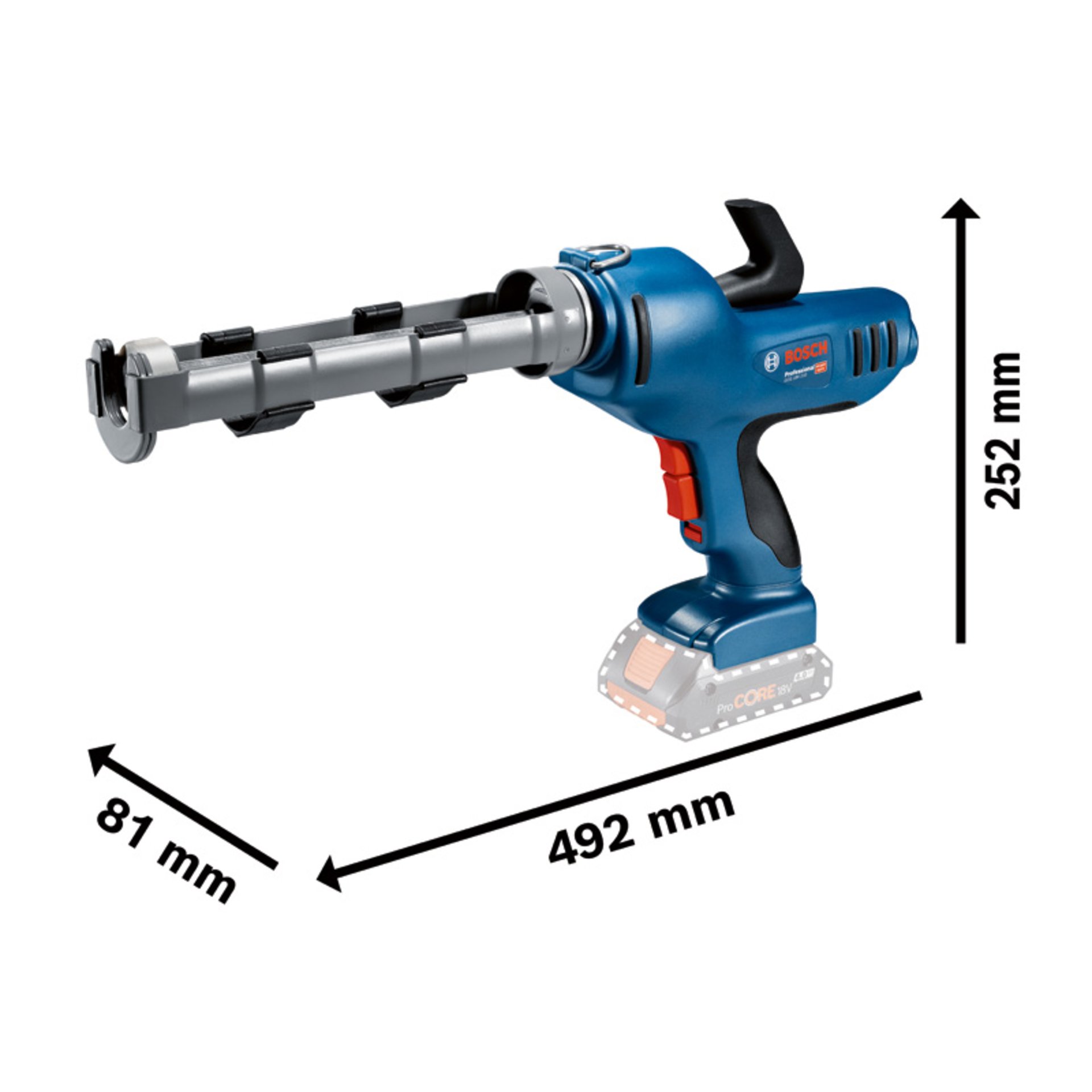 Akku-Kartuschenpresse GCG 18V-310