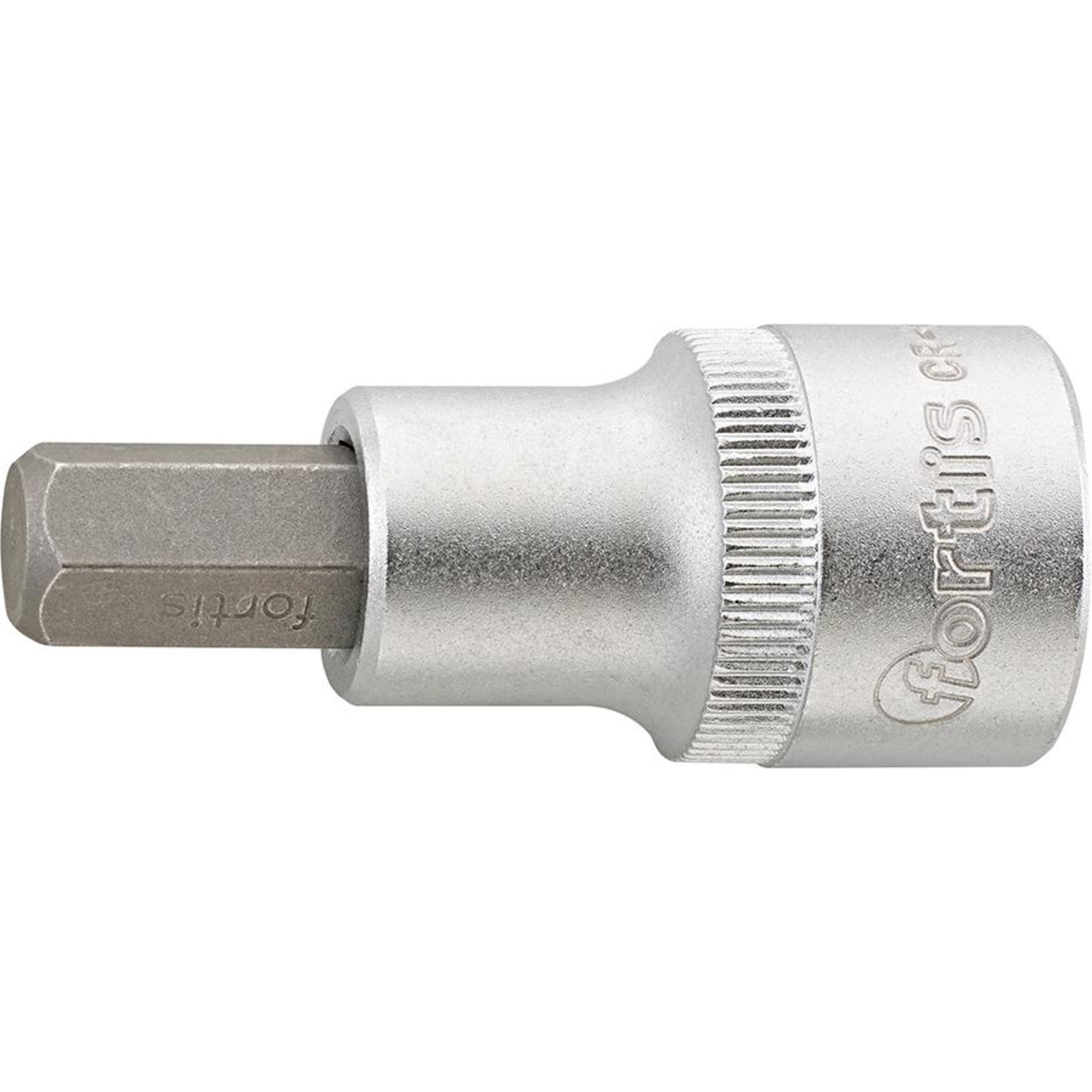 Steckschlüsseleinsatz 1/2" Innensechskant 10x55mm FORTIS