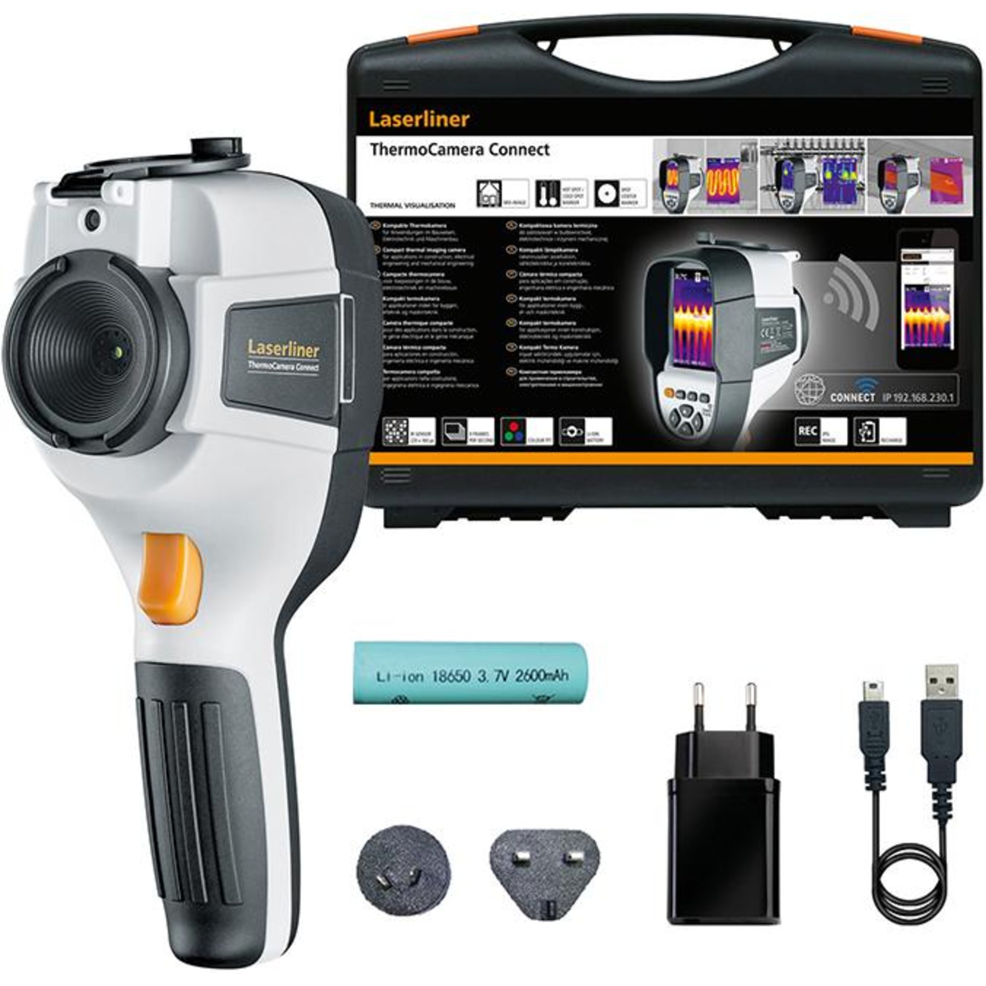 Wärmebildkamera ThermoCamera Connect Laserliner