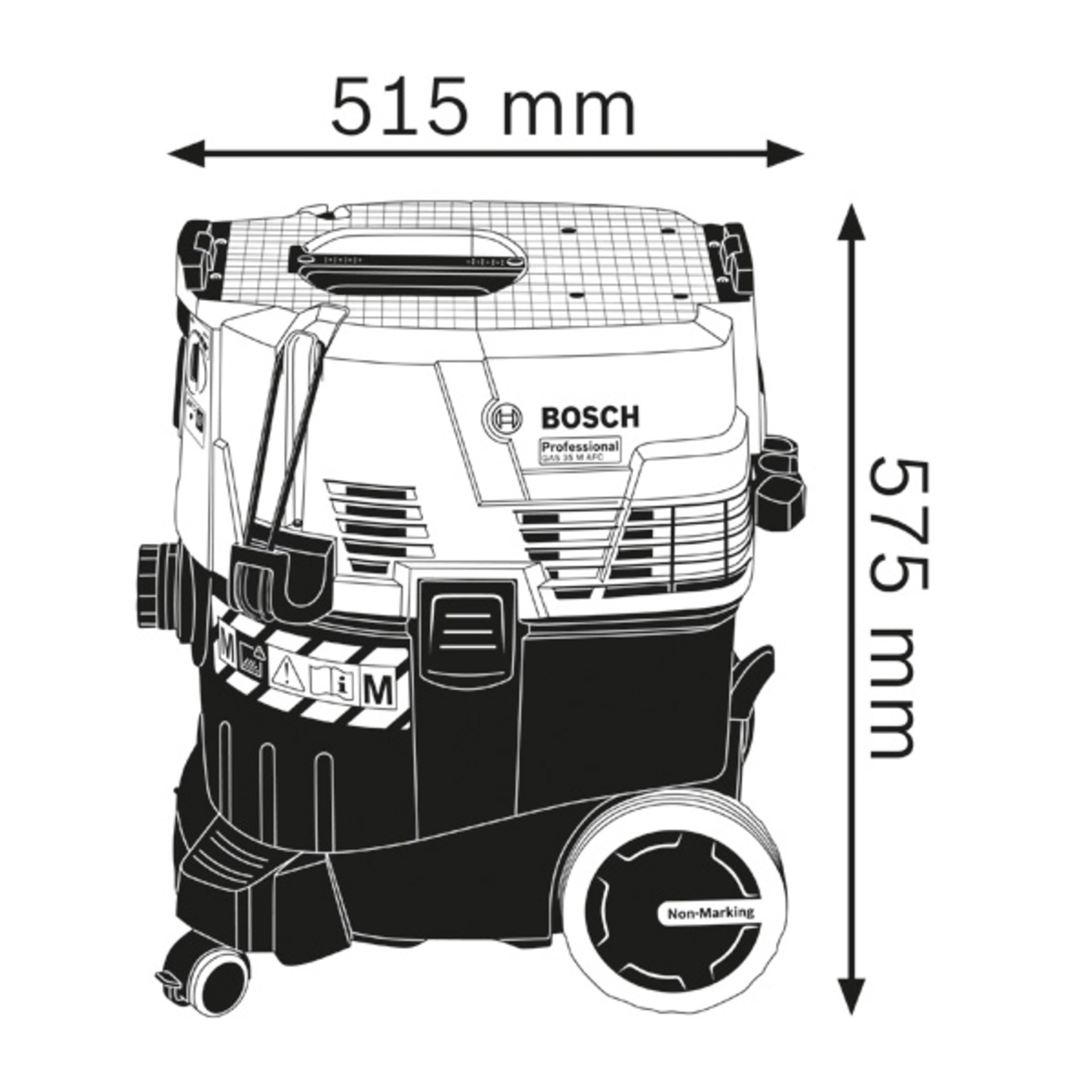 Kabelgebundener Sauger GAS 35 M AFC