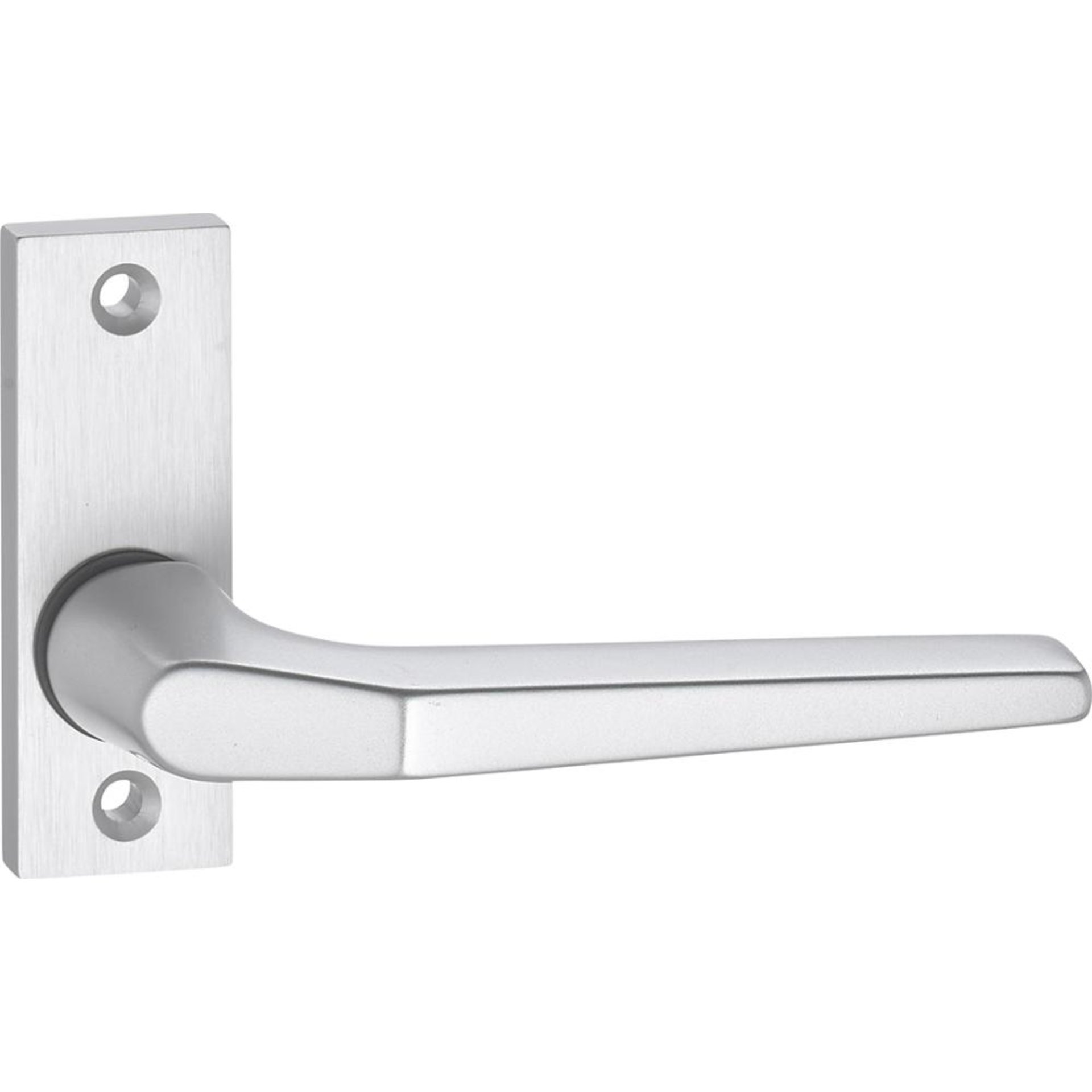 Alu-Rahmentürdrücker 116 festdrehbar