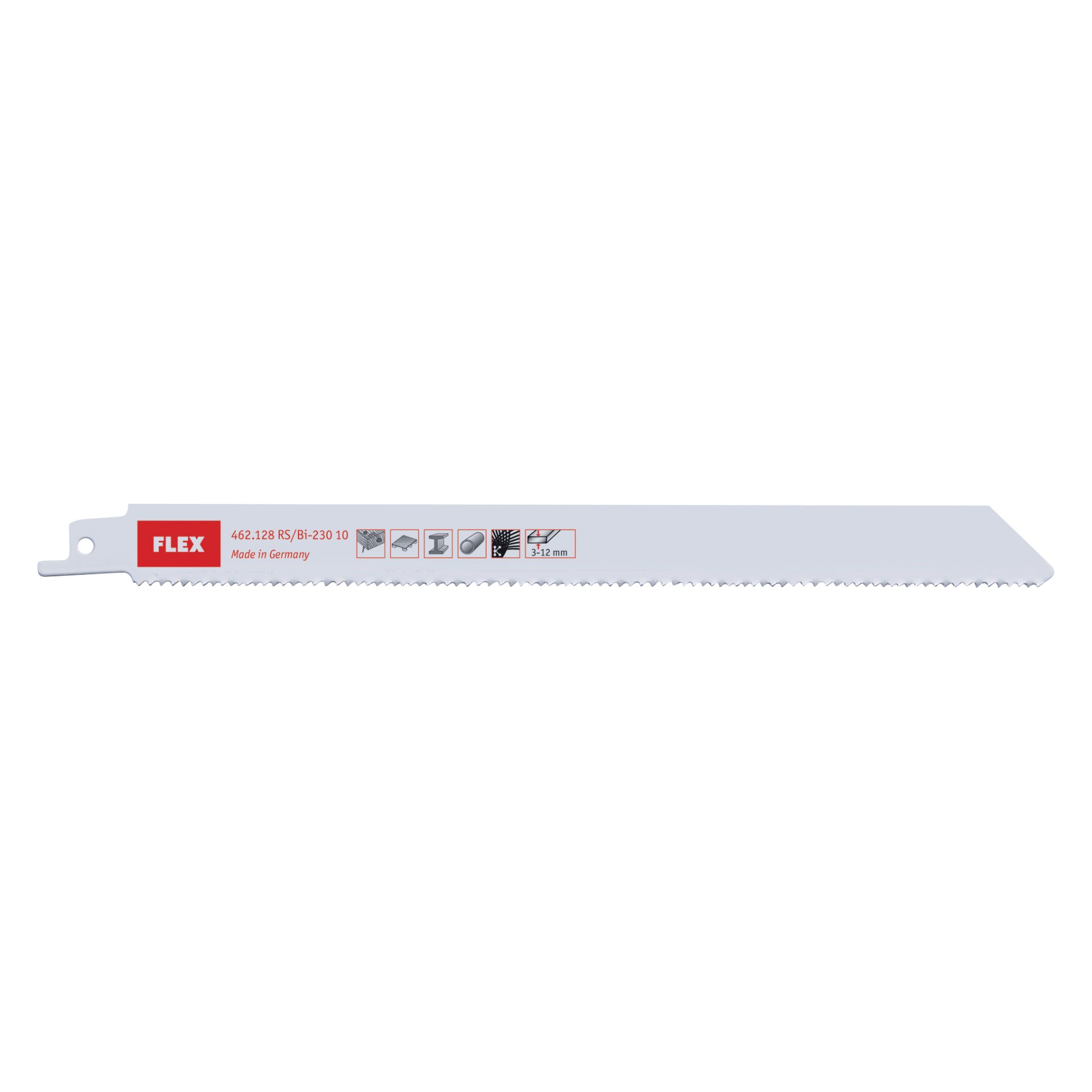Säbelsägeblätter für Metall, Holz, Kunststoffe RS/BI-230 10 VE5