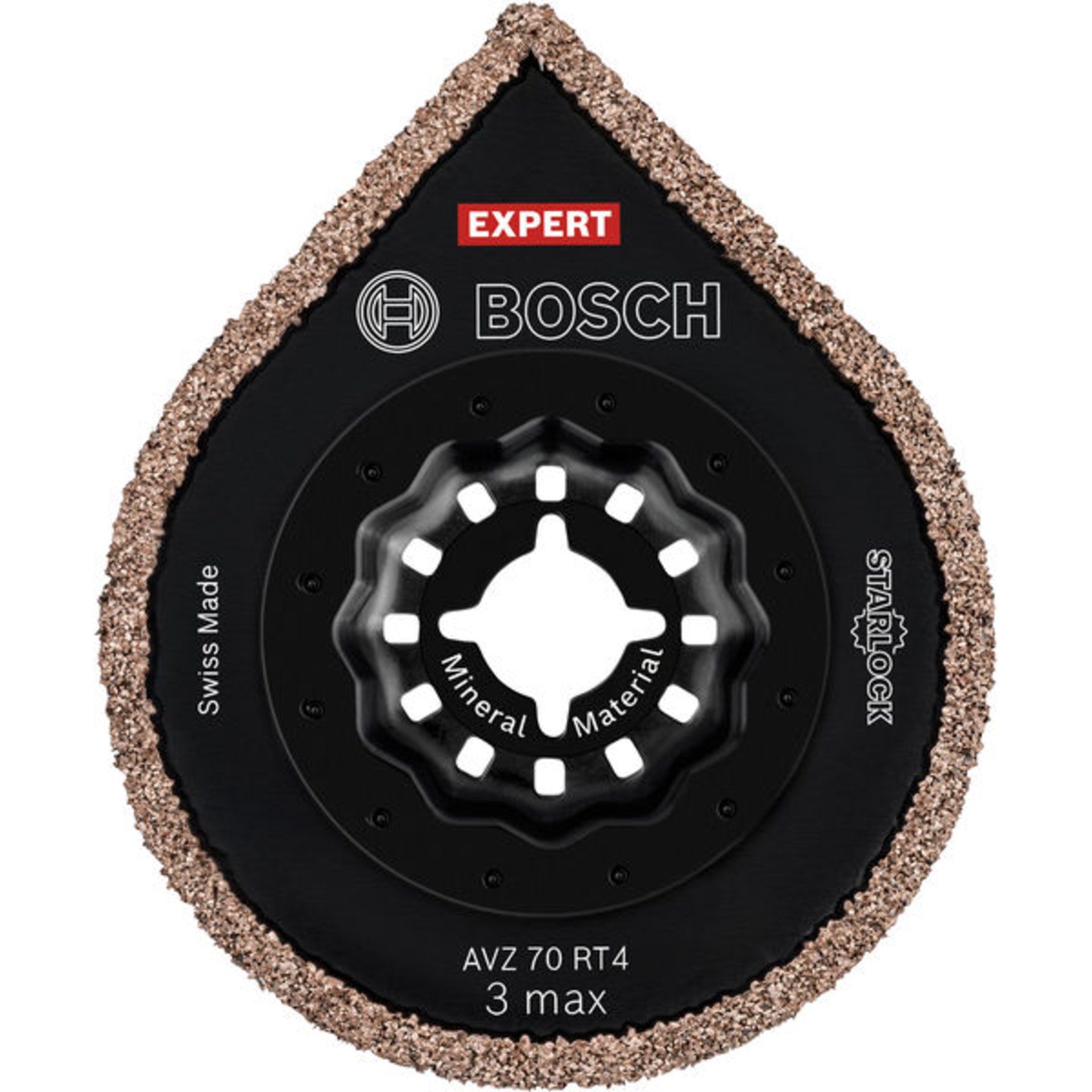 EXPERT 3 max AVZ 70 RT4 Platte zum Entfernen von Fugen, 70 mm, 10-tlg.