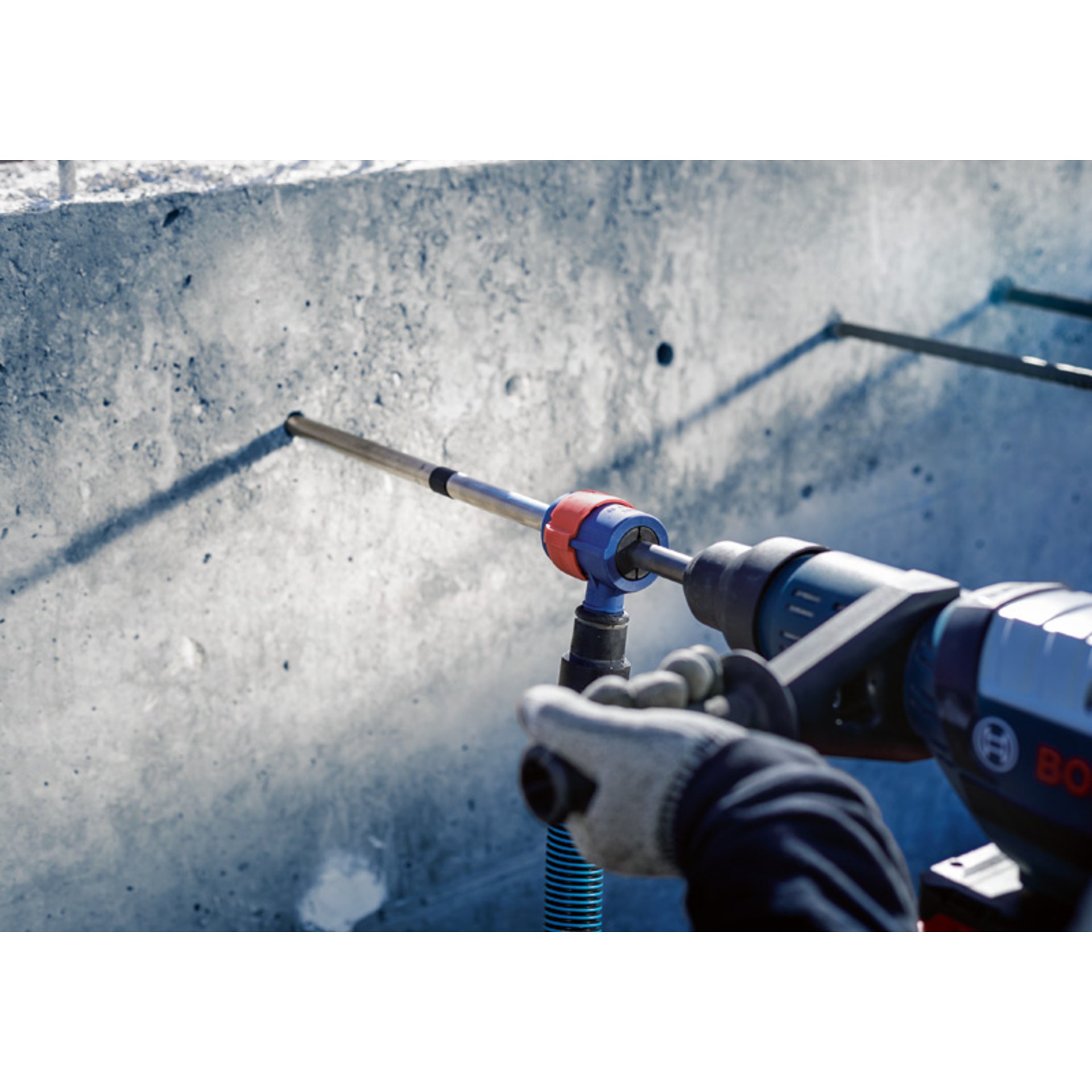 EXPERT SDS Clean max-8X Hammerbohrer mit einer Steckverbindung, 20x400x650 mm