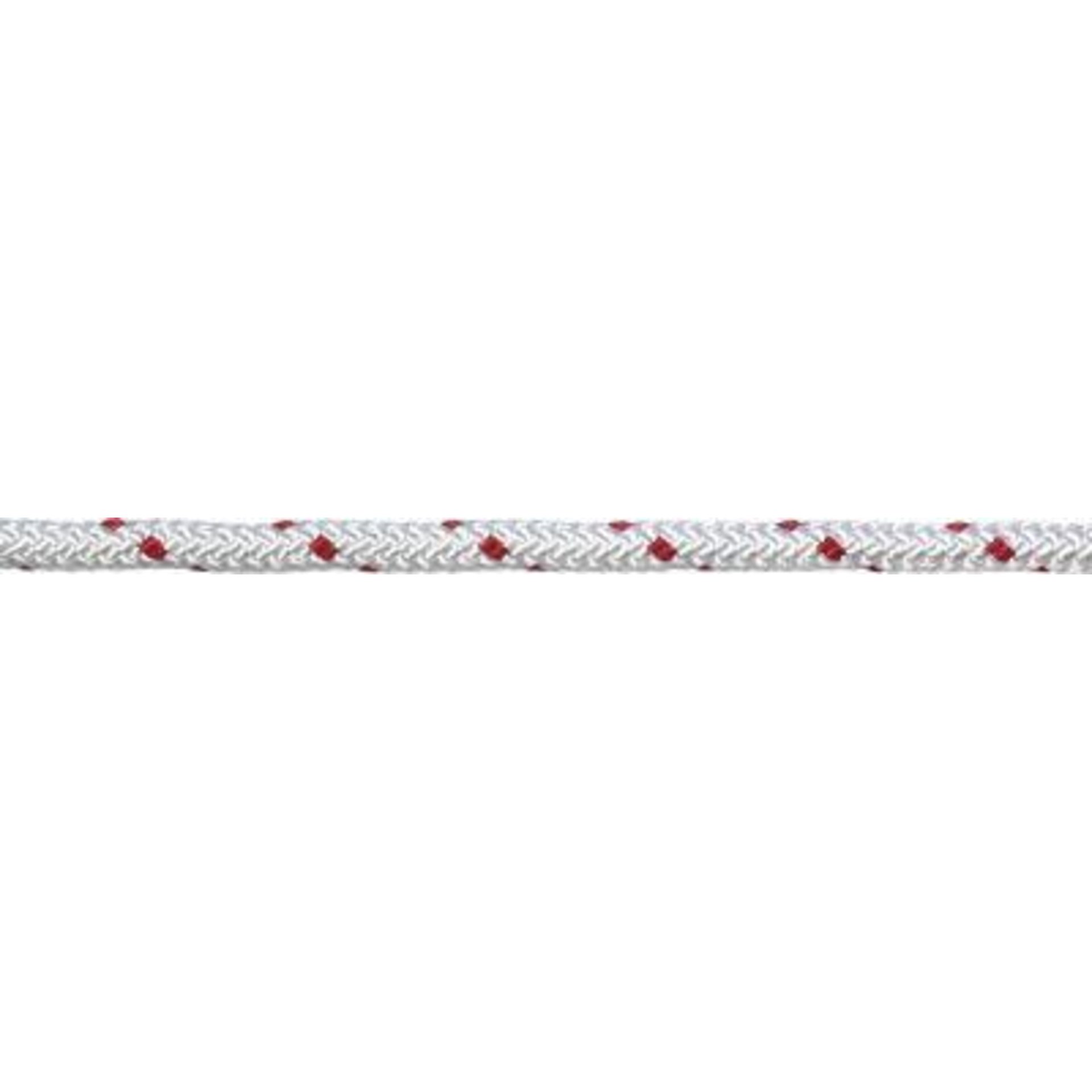 PE-Seil gefl. weiss/rot 10,0mm Ro.100m (250x200) PÖSAMO