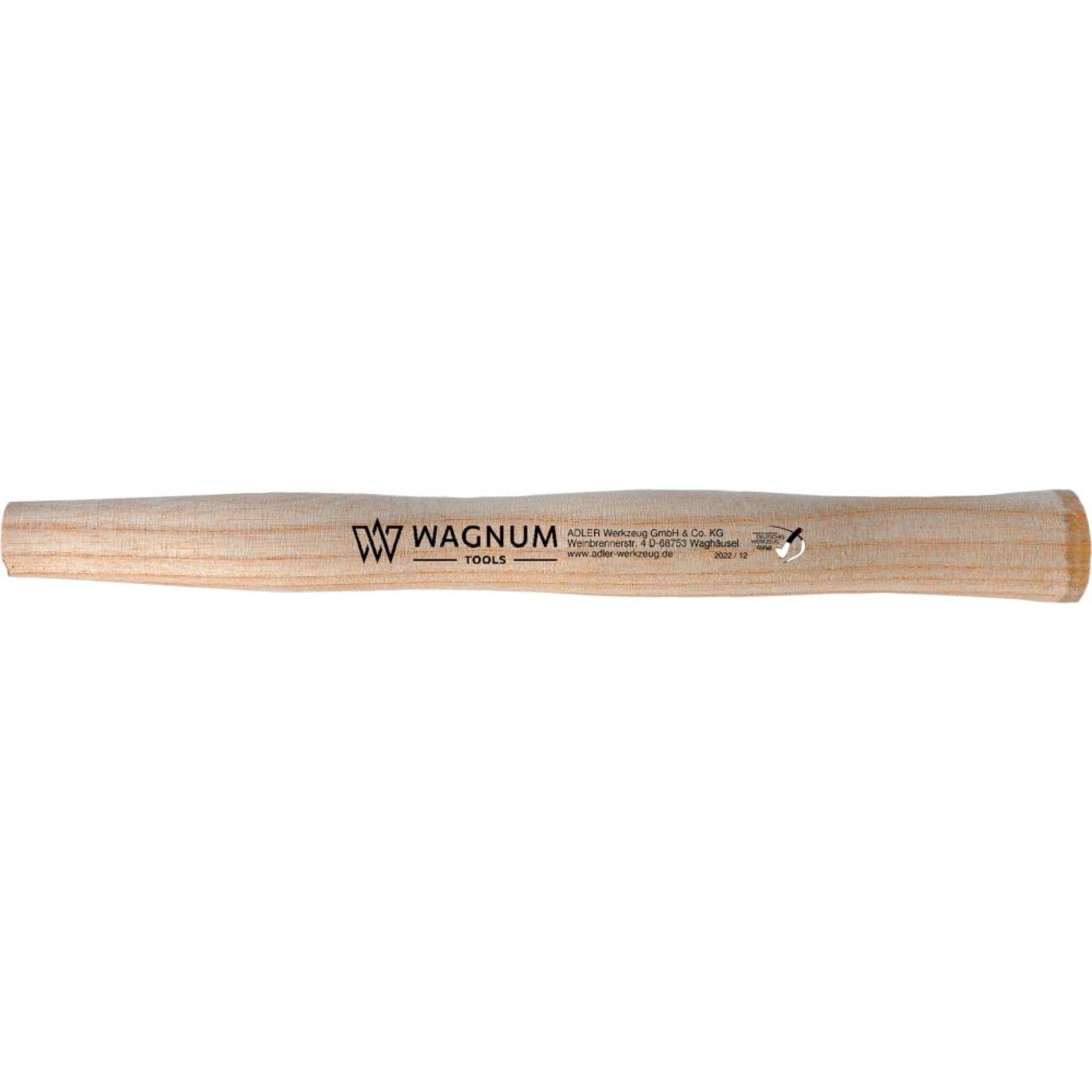 Schlosserhammer-Stiel Esche, 260mm f. 100g Wagnum