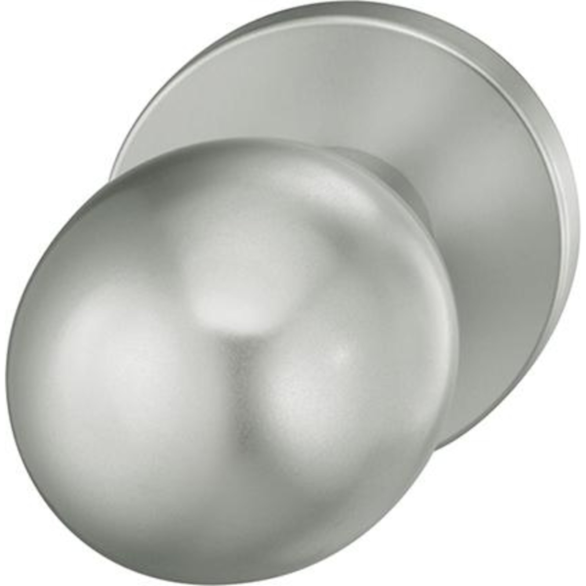 ZT-Türknopf,0 23 0802, einseitig,a.Ros.rd.Alu F1FSB