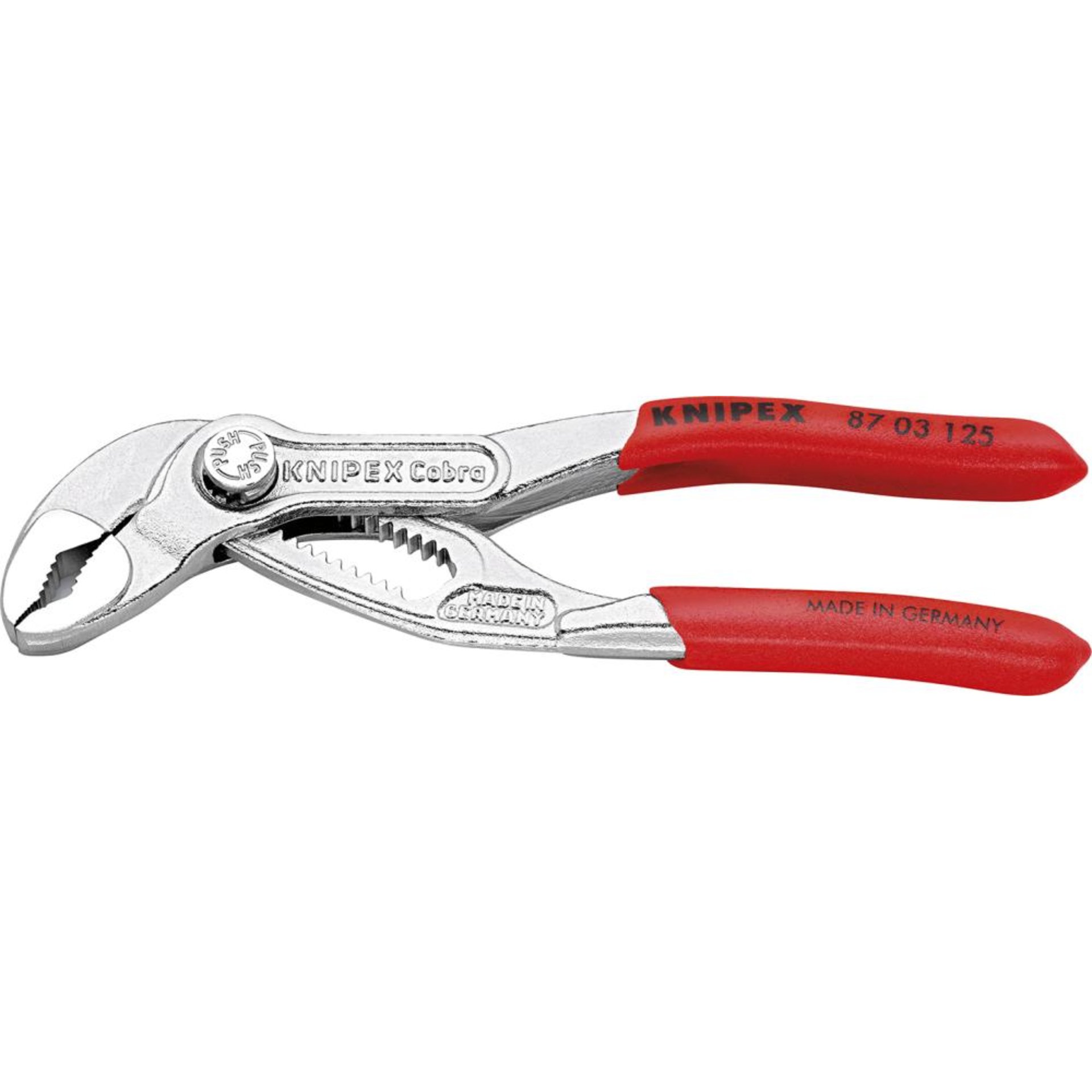 Wasserpumpenzange Cobra 125mm verchromt Knipex