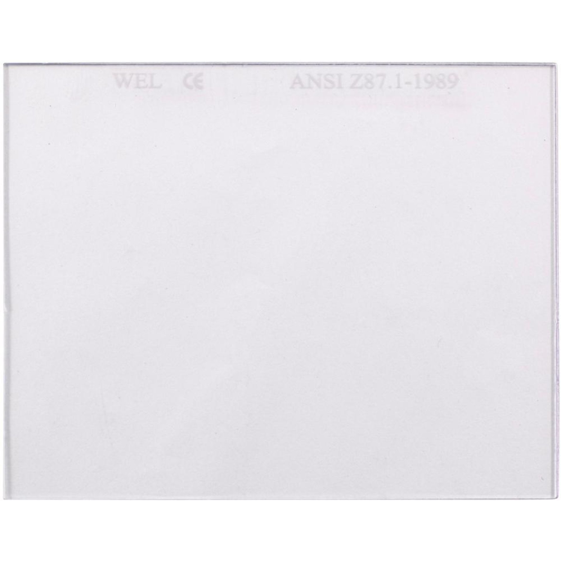 Vorsatzscheibe 90x110 mm für SOLAR-Helme VE 10 Stück