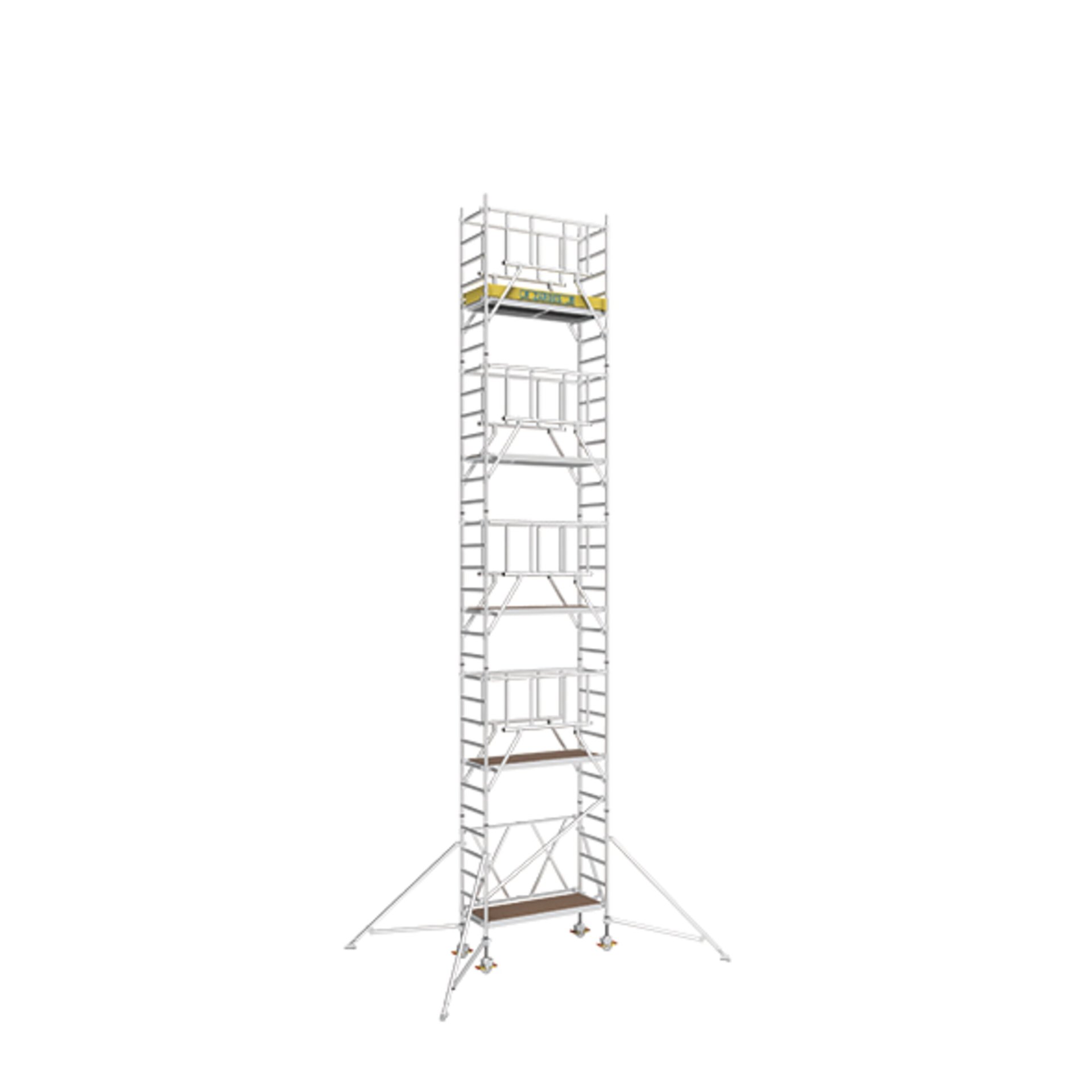 Compactmaster S-PLUS 2T - Klappgerüst Arbeitshöhe 10,45 m