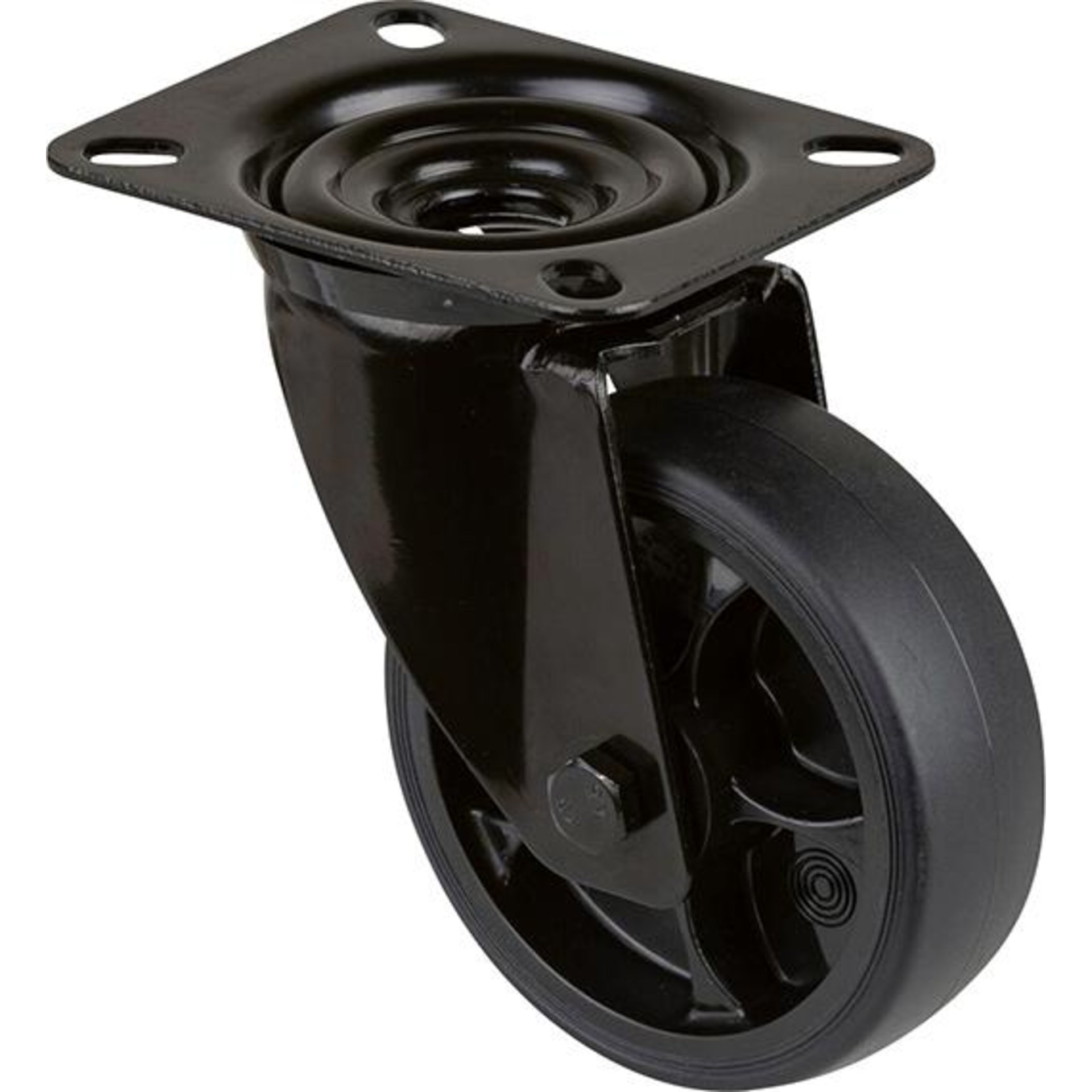 Lenkrolle L800.B44.101.06mit Platte,Ø 100 B 32mm,110kg