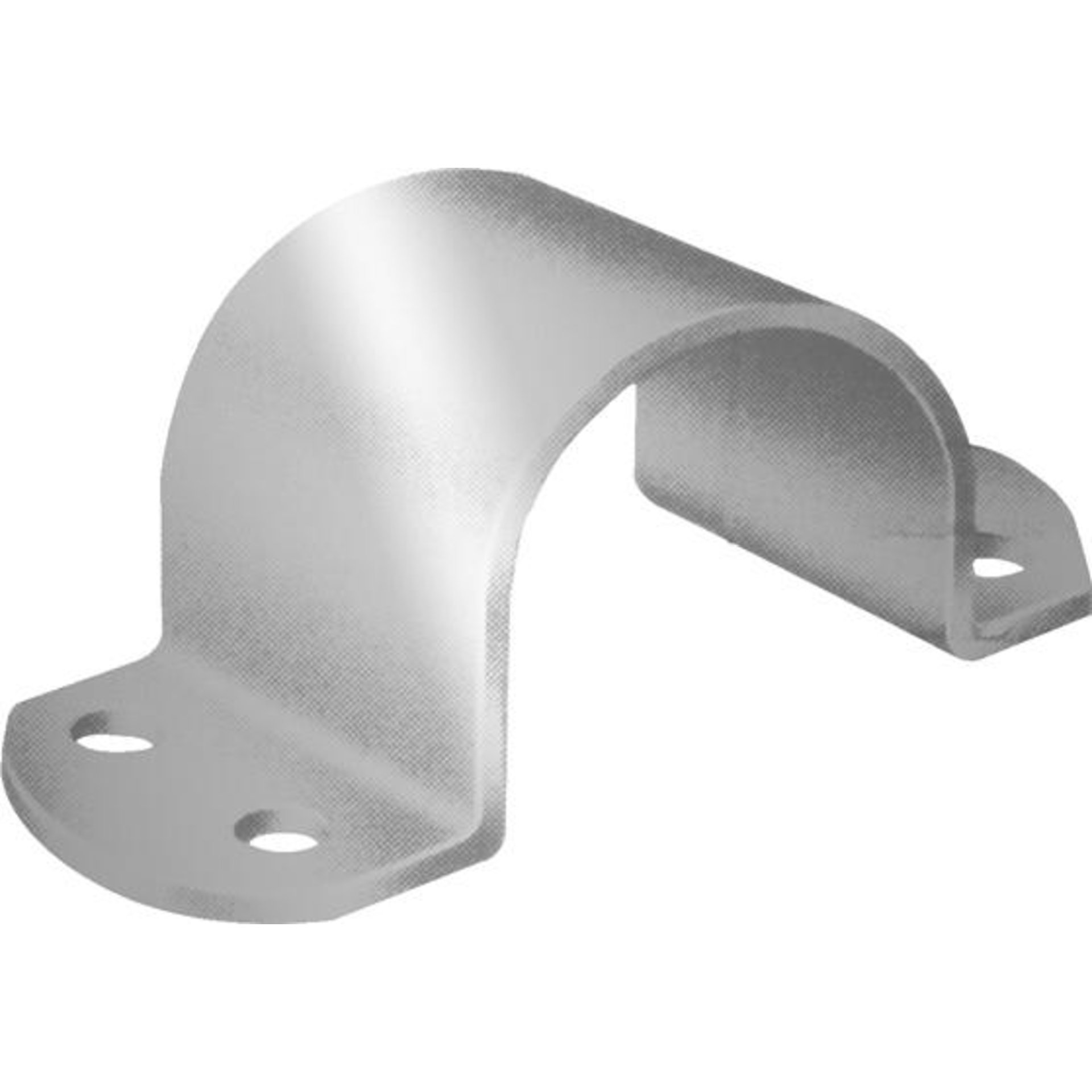 Rohrschelle verz 49x40x3mm Nr. 168049Z VORMANN