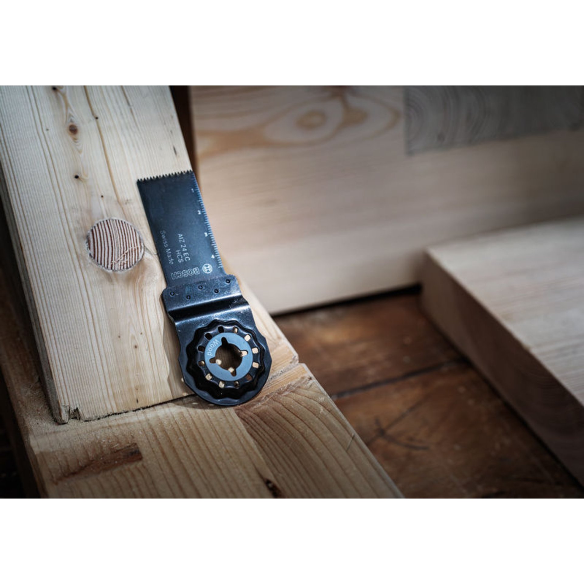 AIZ 24 EC Holz Tauchsägeblatt, Starlock, 24 x 50 mm