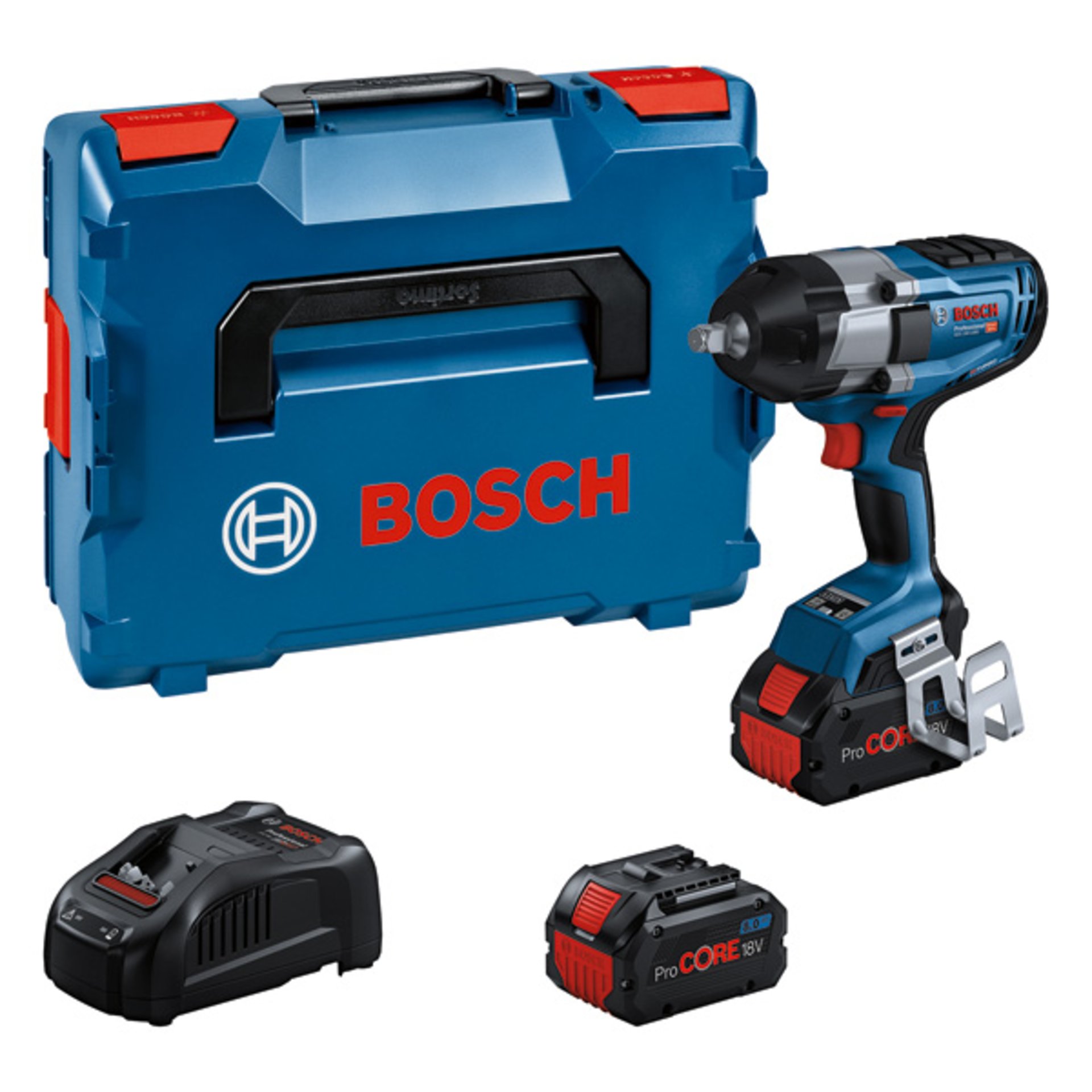 Akku-Drehschlagschrauber GDS 18V-1000, 2 x Akku ProCORE18V 8.0Ah in L-BOXX
