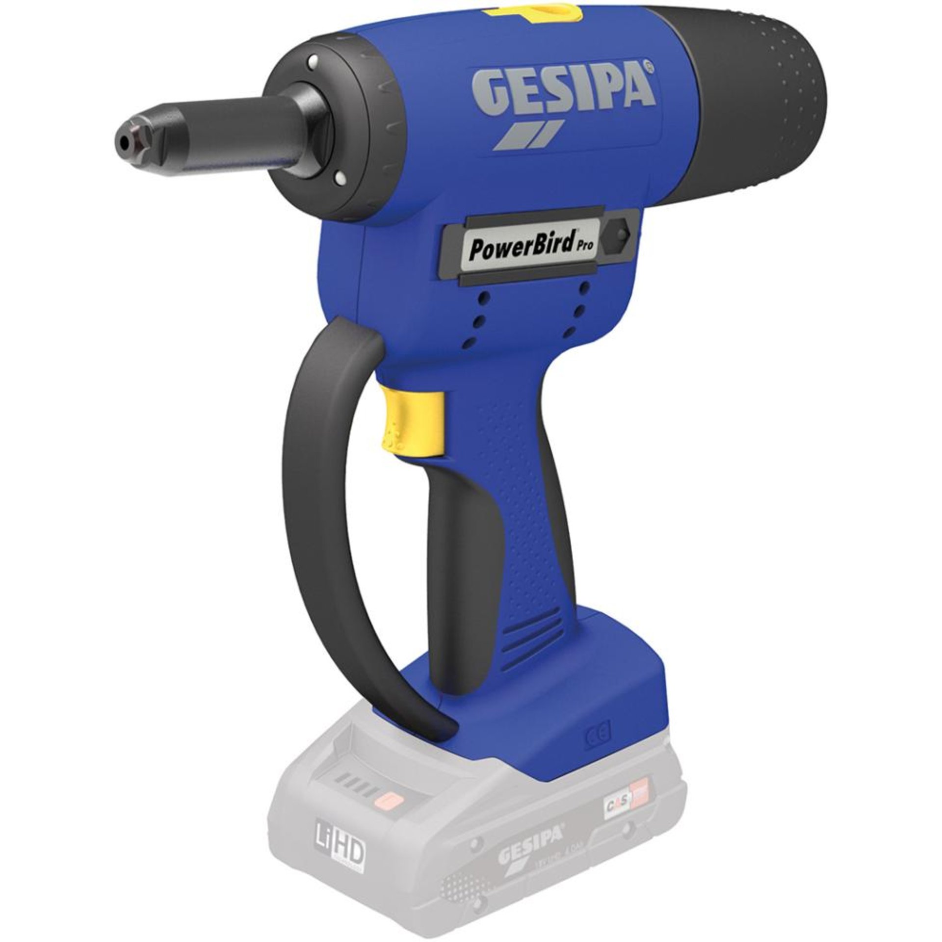 Akku-Nietpistole solo PowerBirdPRO GE Gesipa ohne Akku ohne Ladegerät Karton