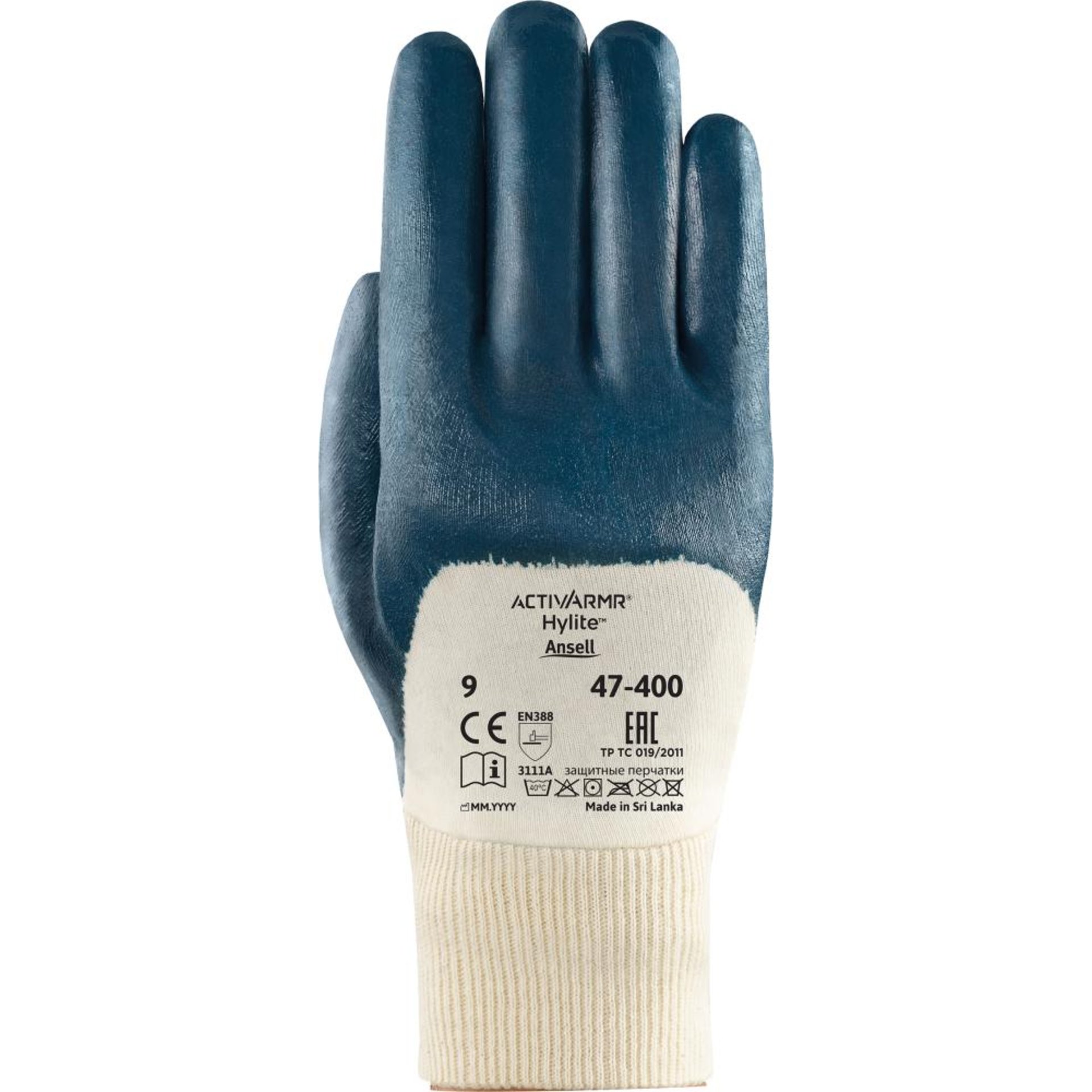 Handschuh ActivArmr Hylit 47-400, Gr. 10 Ansell