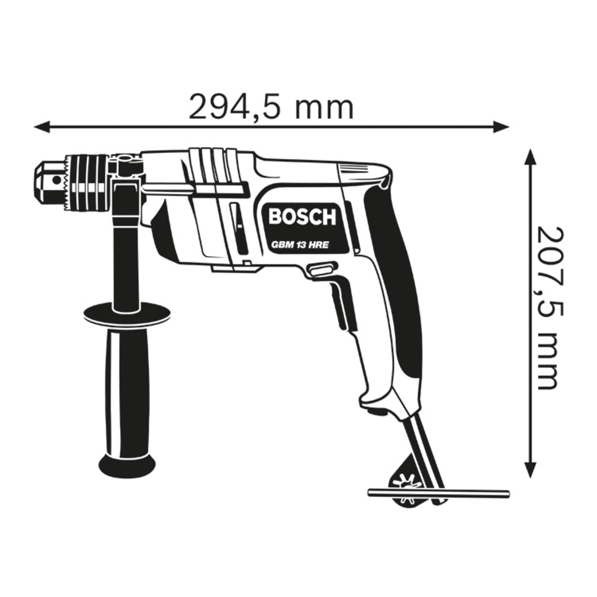 Bohrmaschine GBM 13 HRE