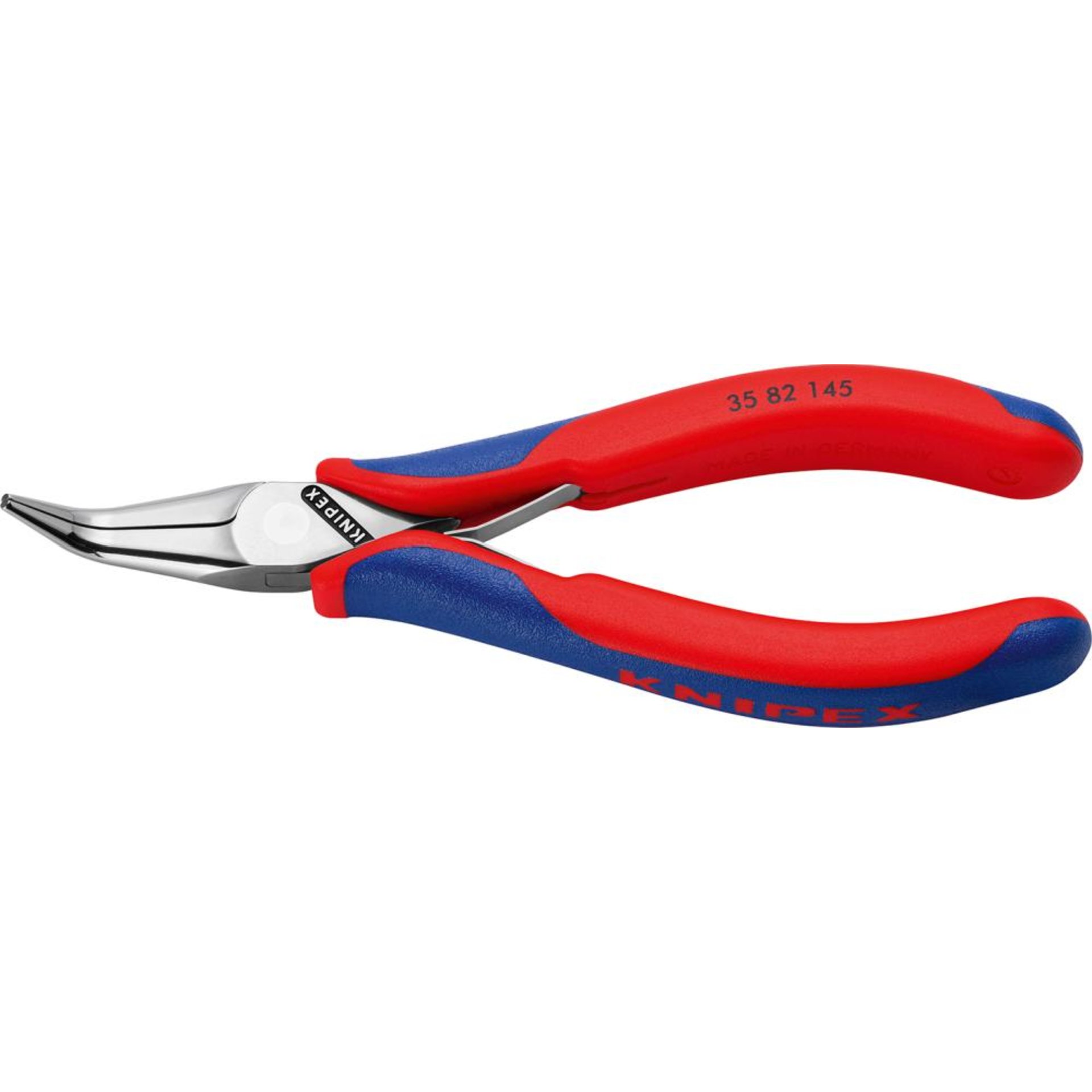 Flachrundzange Elektronikgewinkelt 145mm KNIPEX