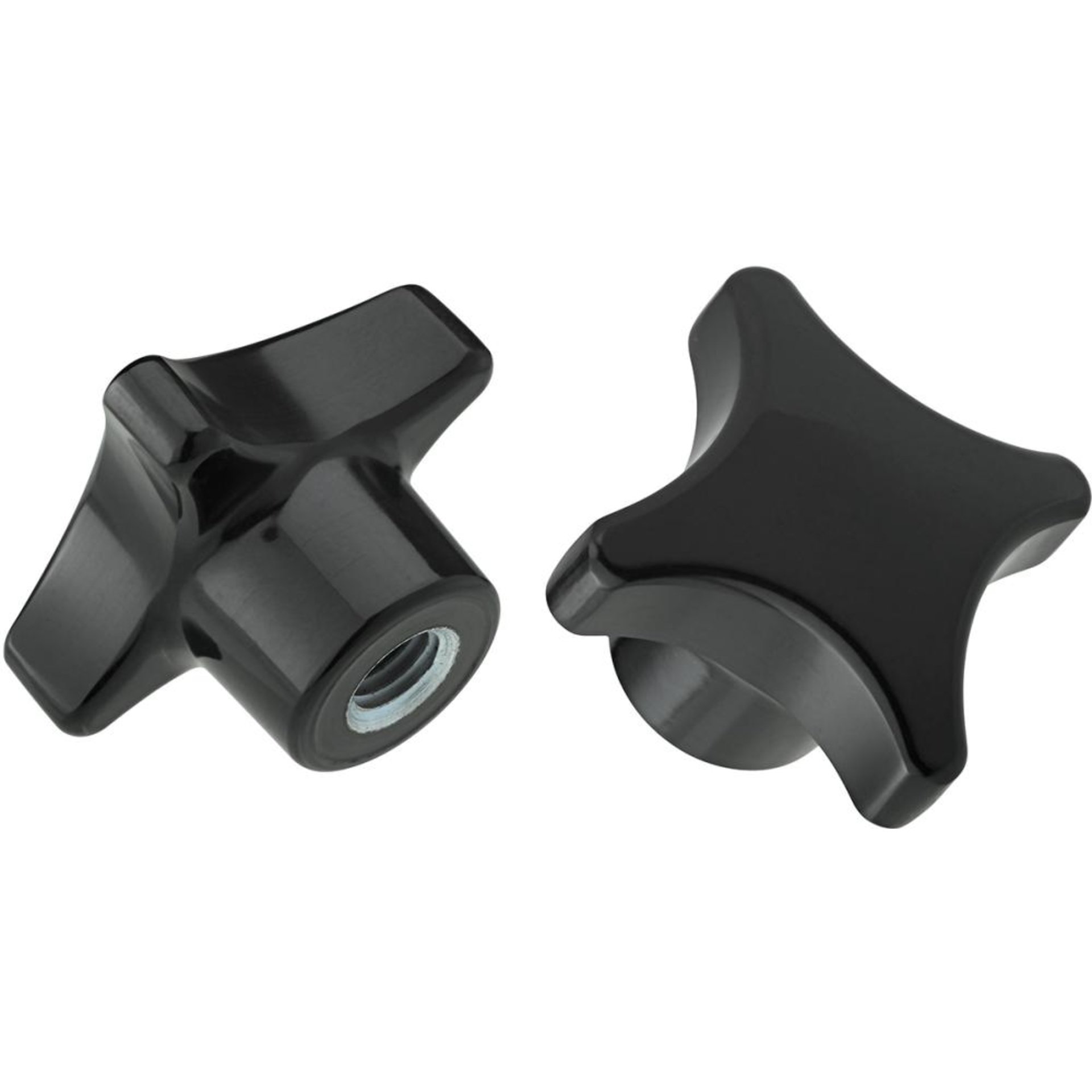 Kreuzgriff DIN6335 Duroplast, Form K, 32mm, M 6, Inhalt: 5 Stück FORTIS