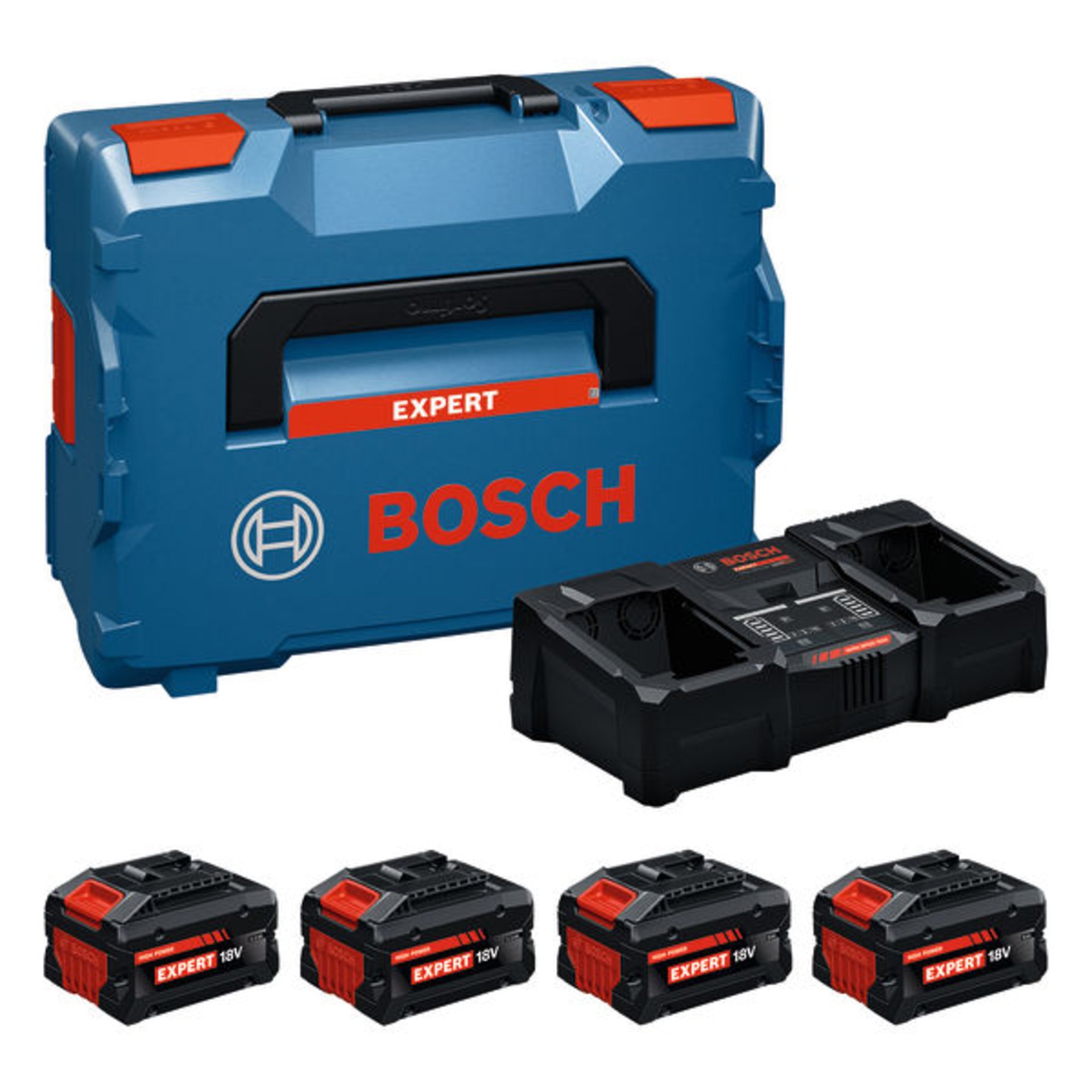 Starter-Set 2x EXBA18V-55 + 2x EXBA18V-80 + EXAL18V2-320