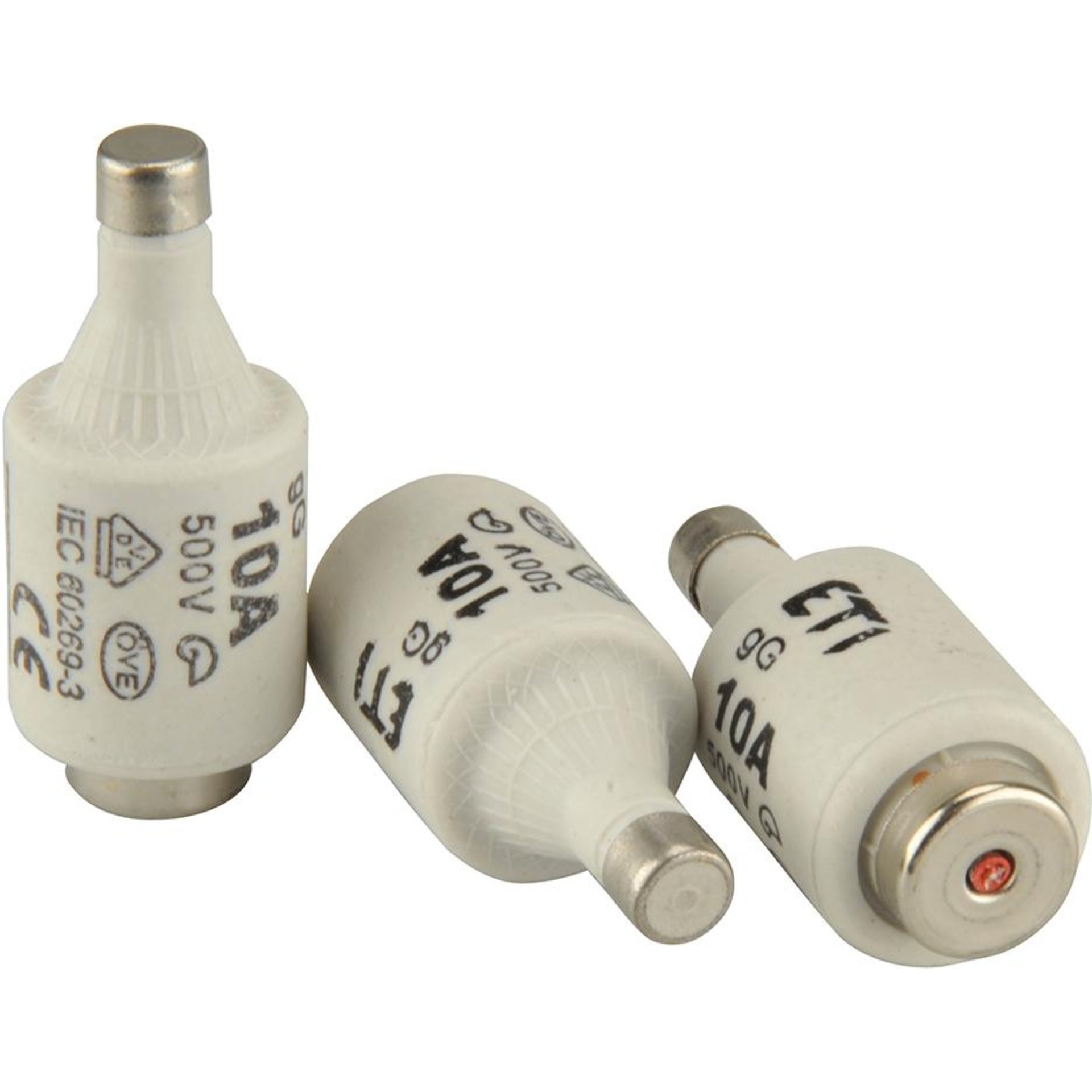 Diazed Sicherungspatrone DII 500V 10A E27 Pack a 5 Stück ETI