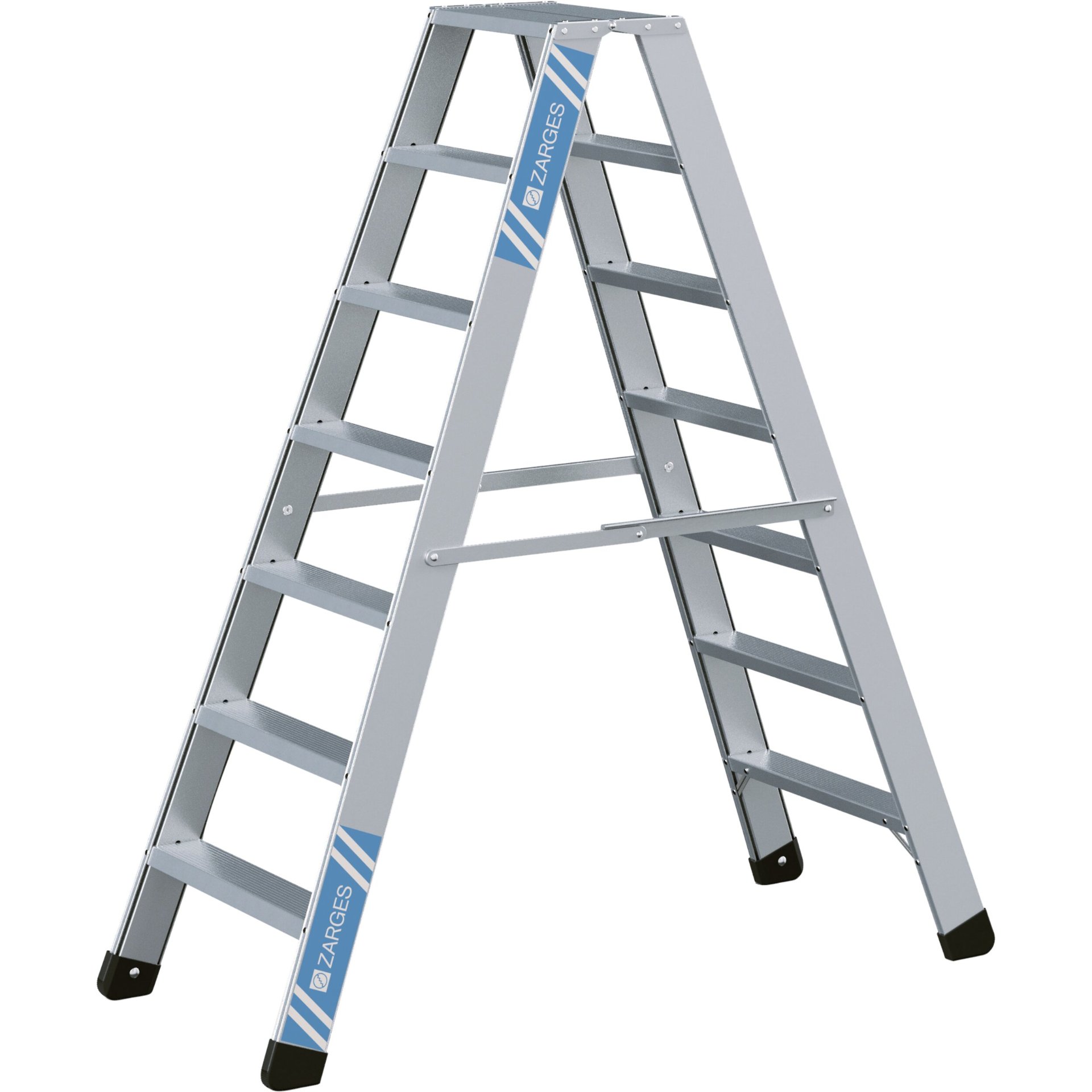 Seventec B - LM-Stufen-Stehleiter 2 x 7 Stufen